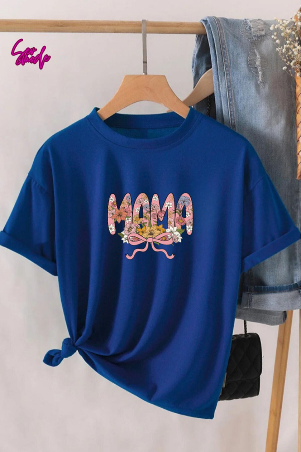 SevMode Unisex Baskılı T-shirt