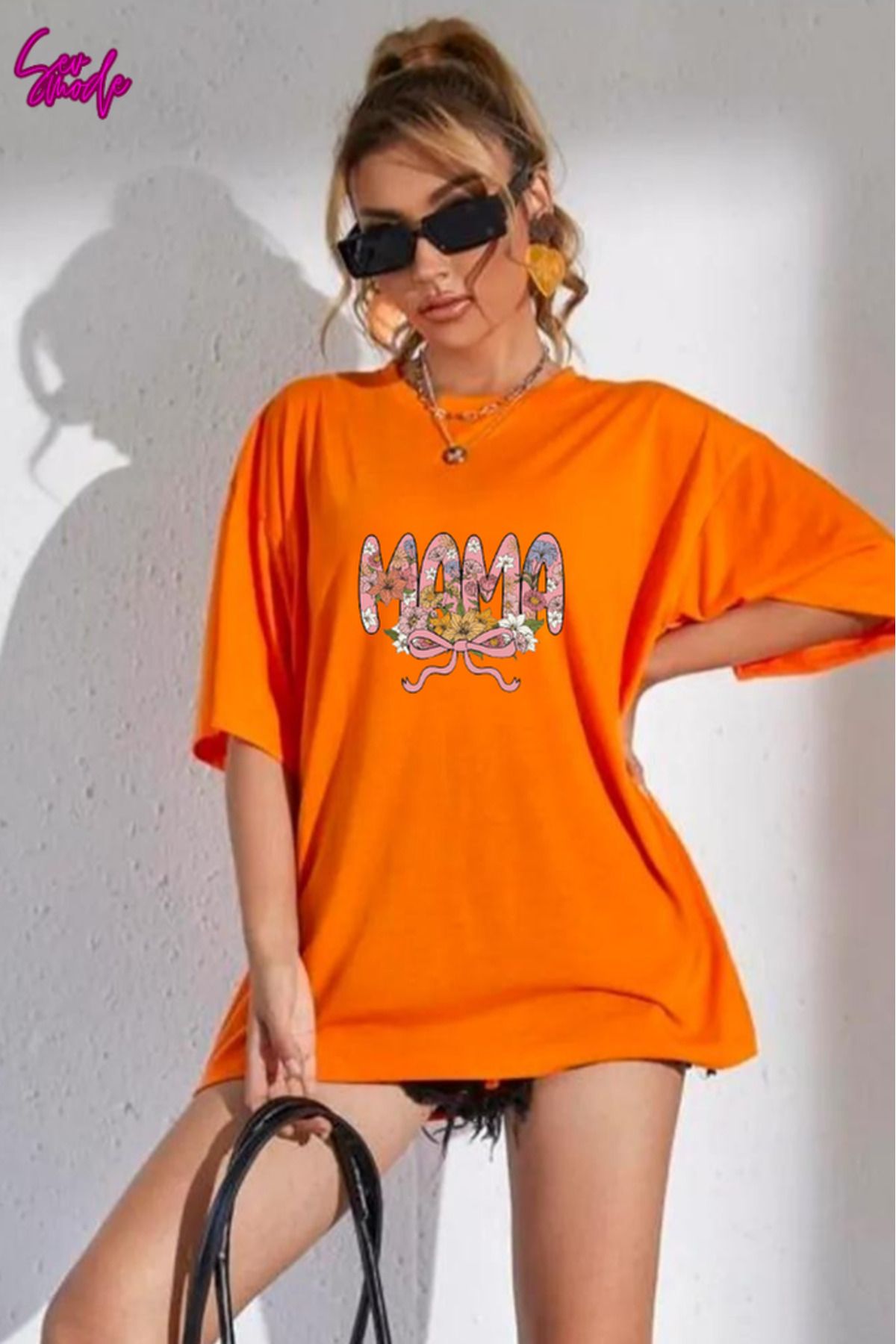 SevMode Unisex Baskılı T-shirt