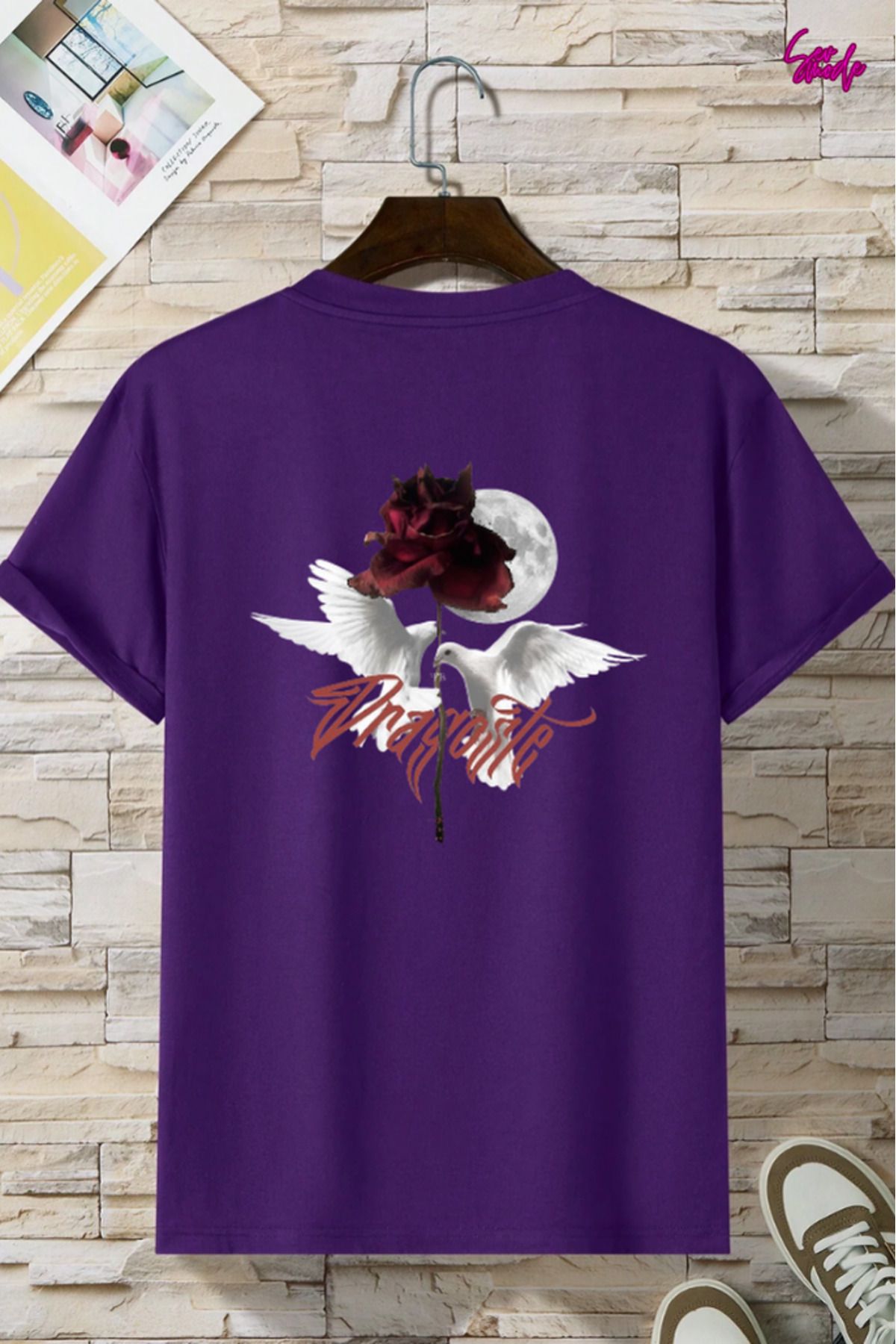 SevMode Unisex Baskılı T-shirt