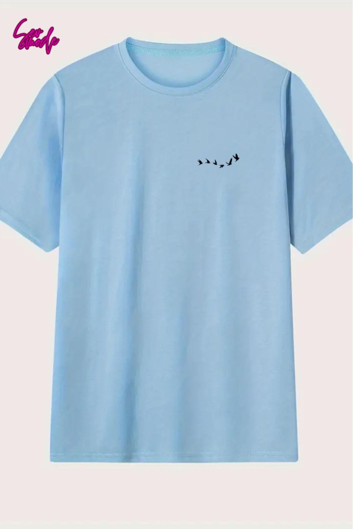 SevMode Unisex Baskılı T-shirt