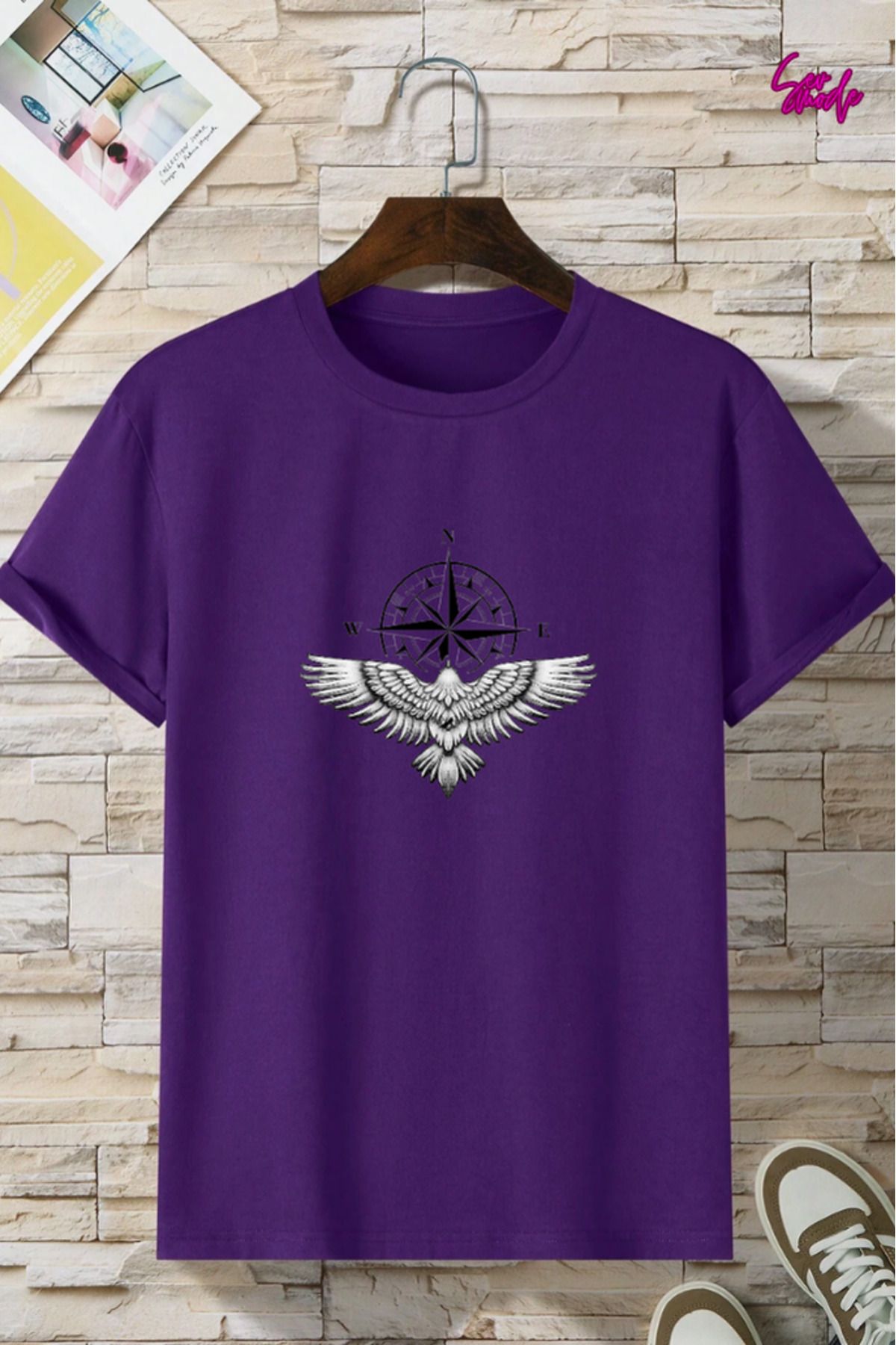 SevMode Unisex Baskılı T-shirt