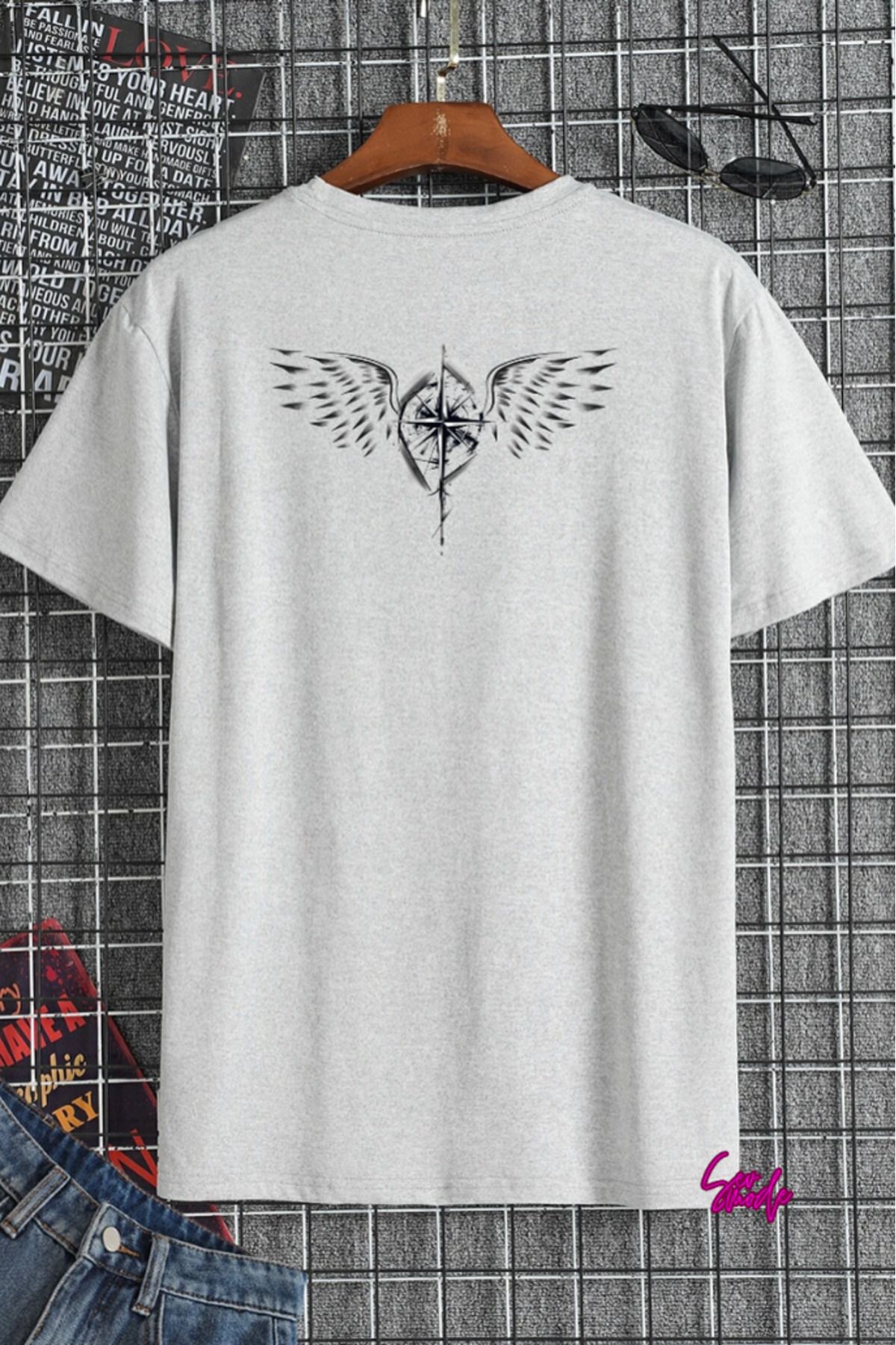 SevMode Unisex Baskılı T-shirt