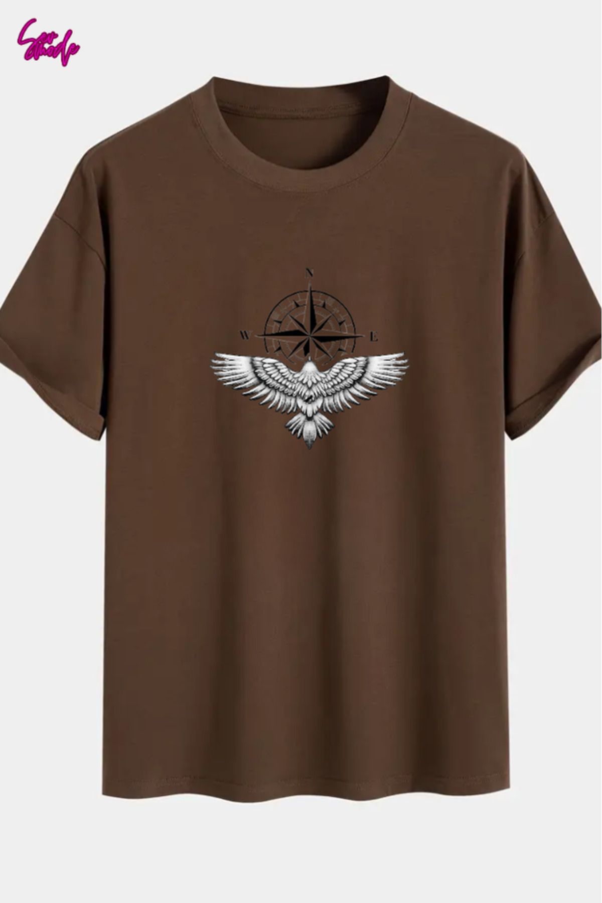 SevMode Unisex Baskılı T-shirt