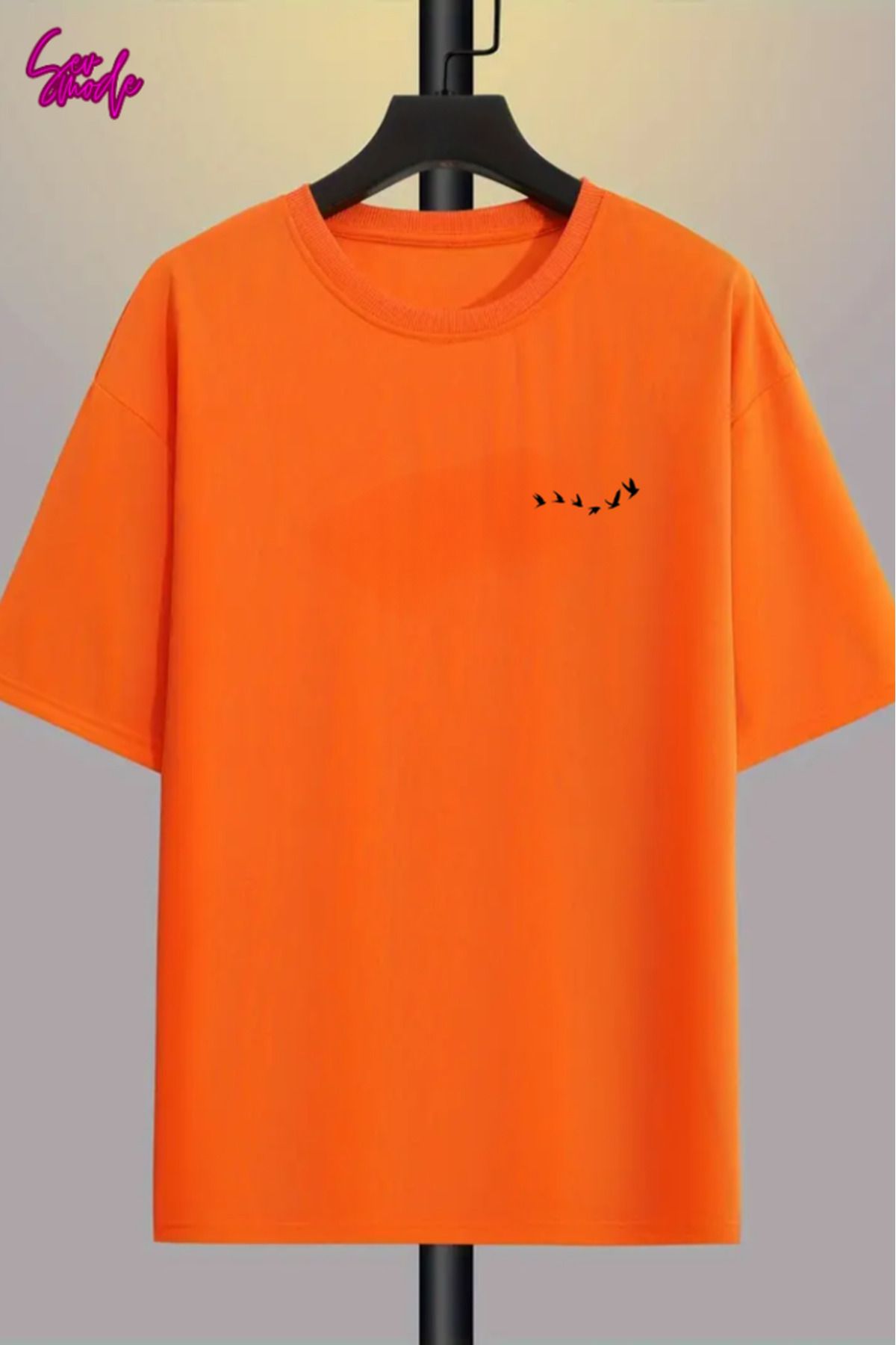 SevMode Unisex Baskılı T-shirt