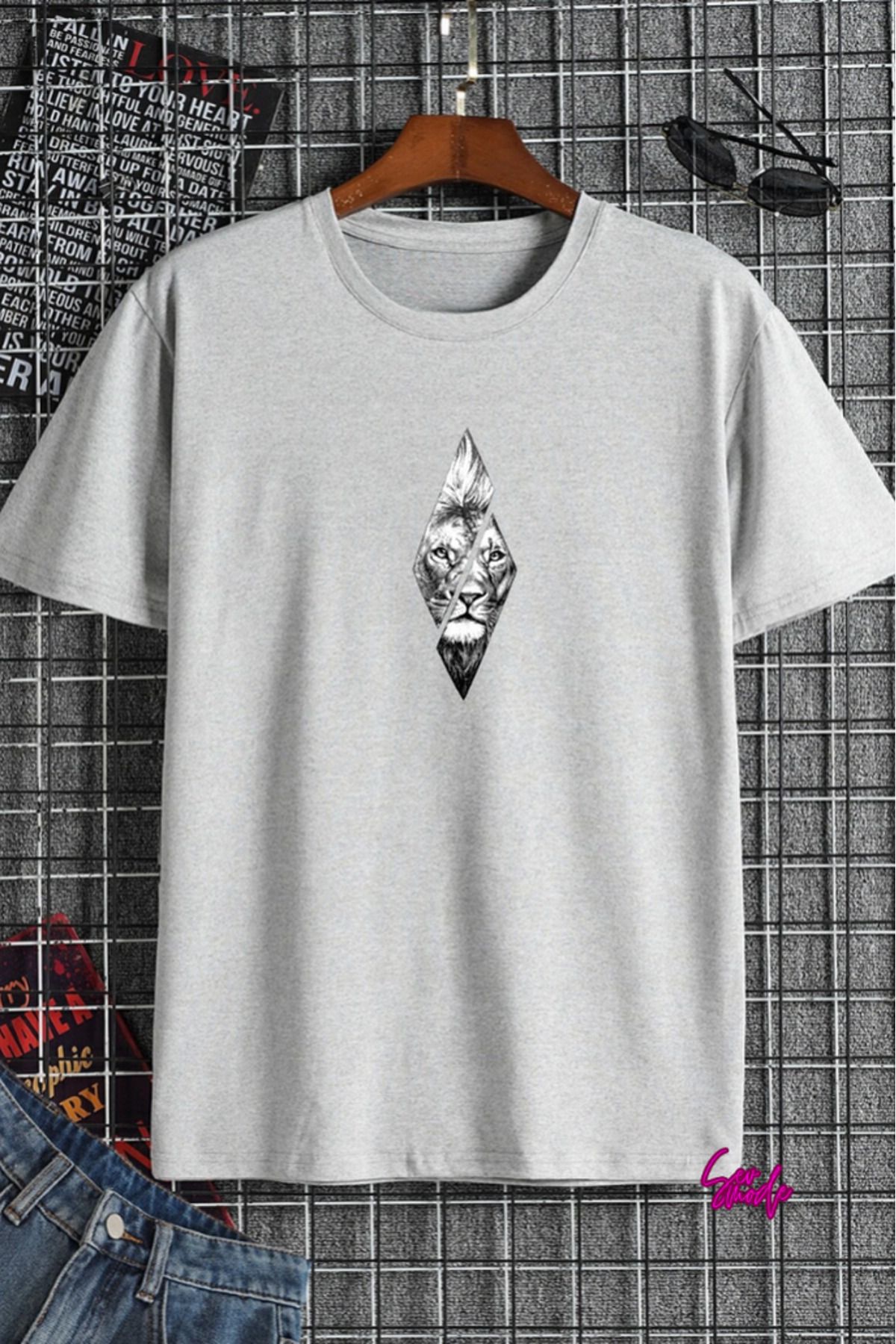 SevMode Unisex Baskılı T-shirt