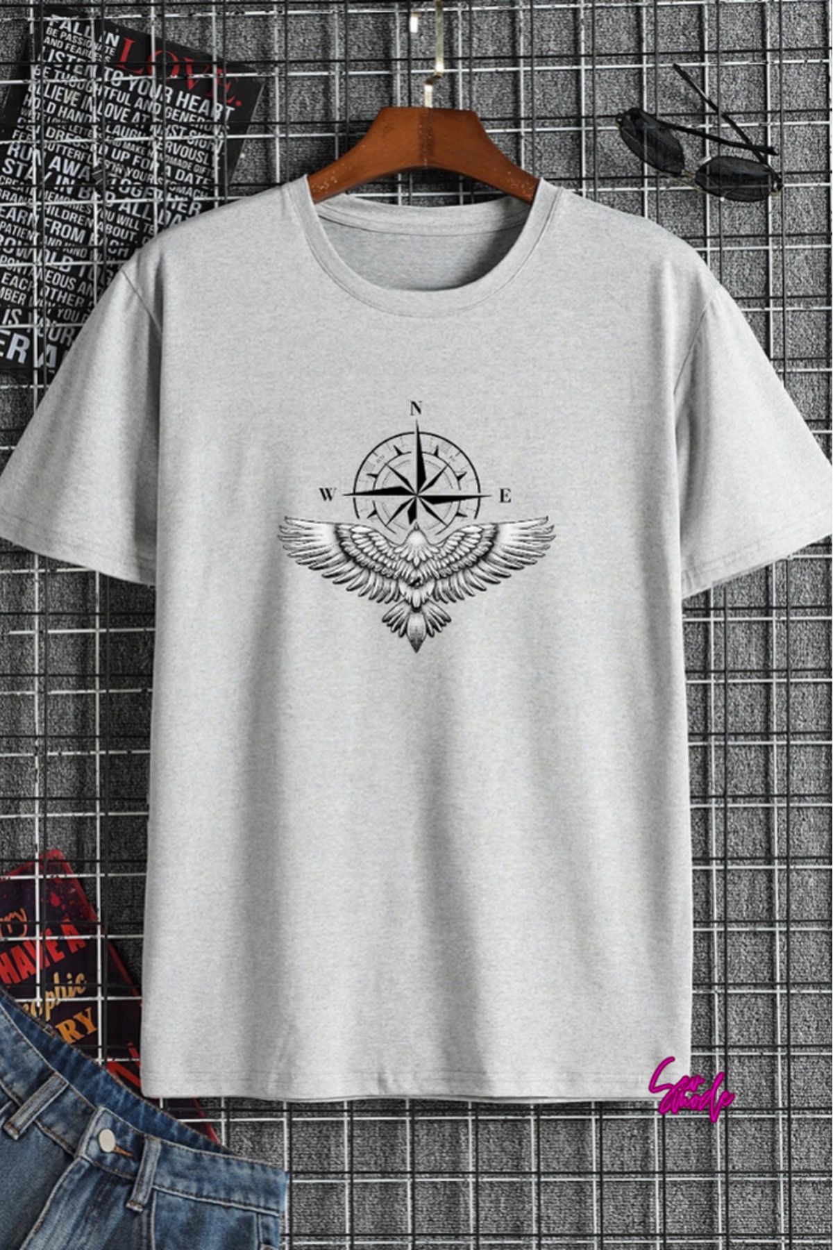SevMode Unisex Baskılı T-shirt