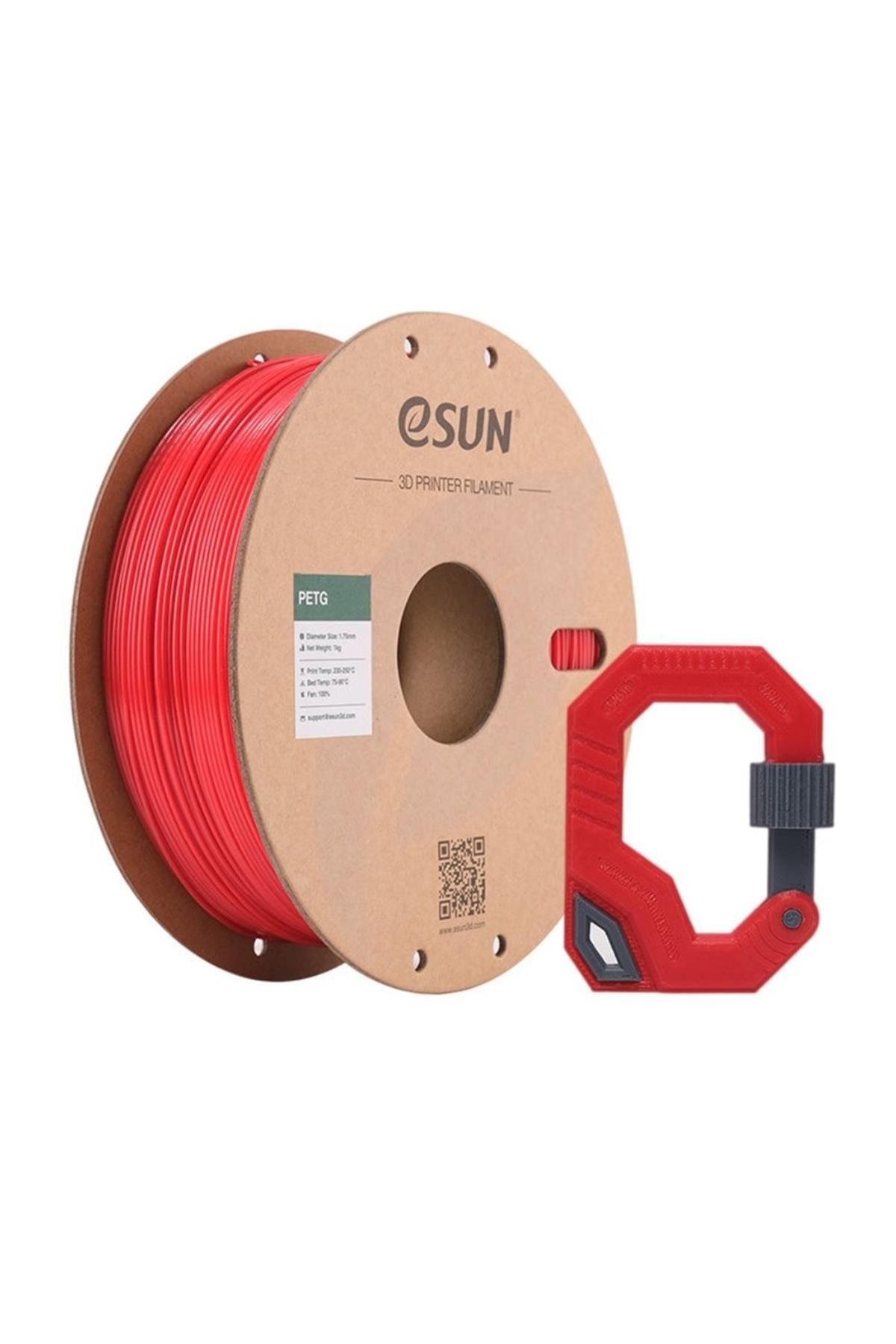 eSun Urhanshop Esun Petg Filament Kırmızı 1,75mm 1Kg