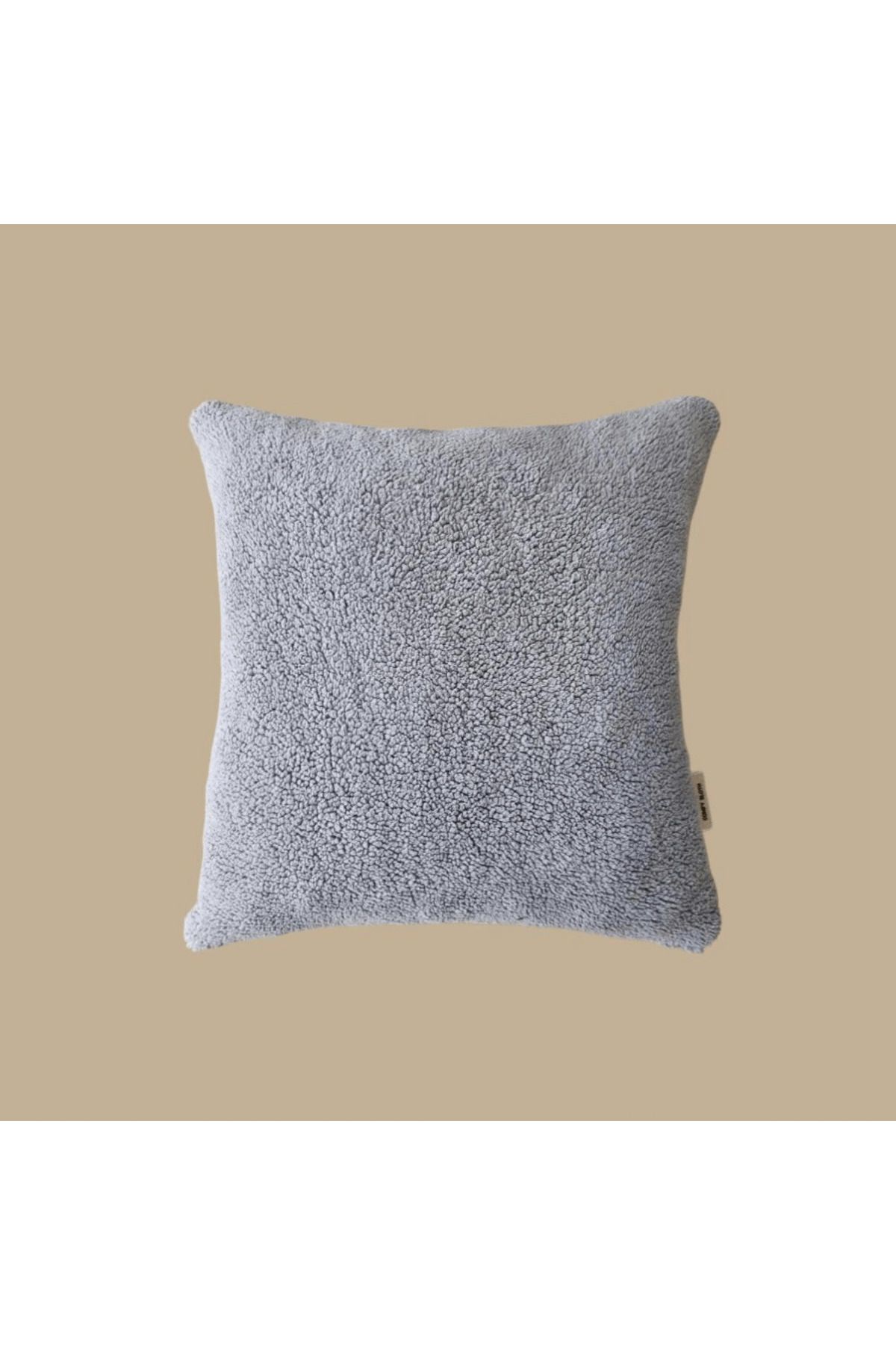 Comfy Sloth Beyaz Teddy Kırlent Kılıfı - TEDORA