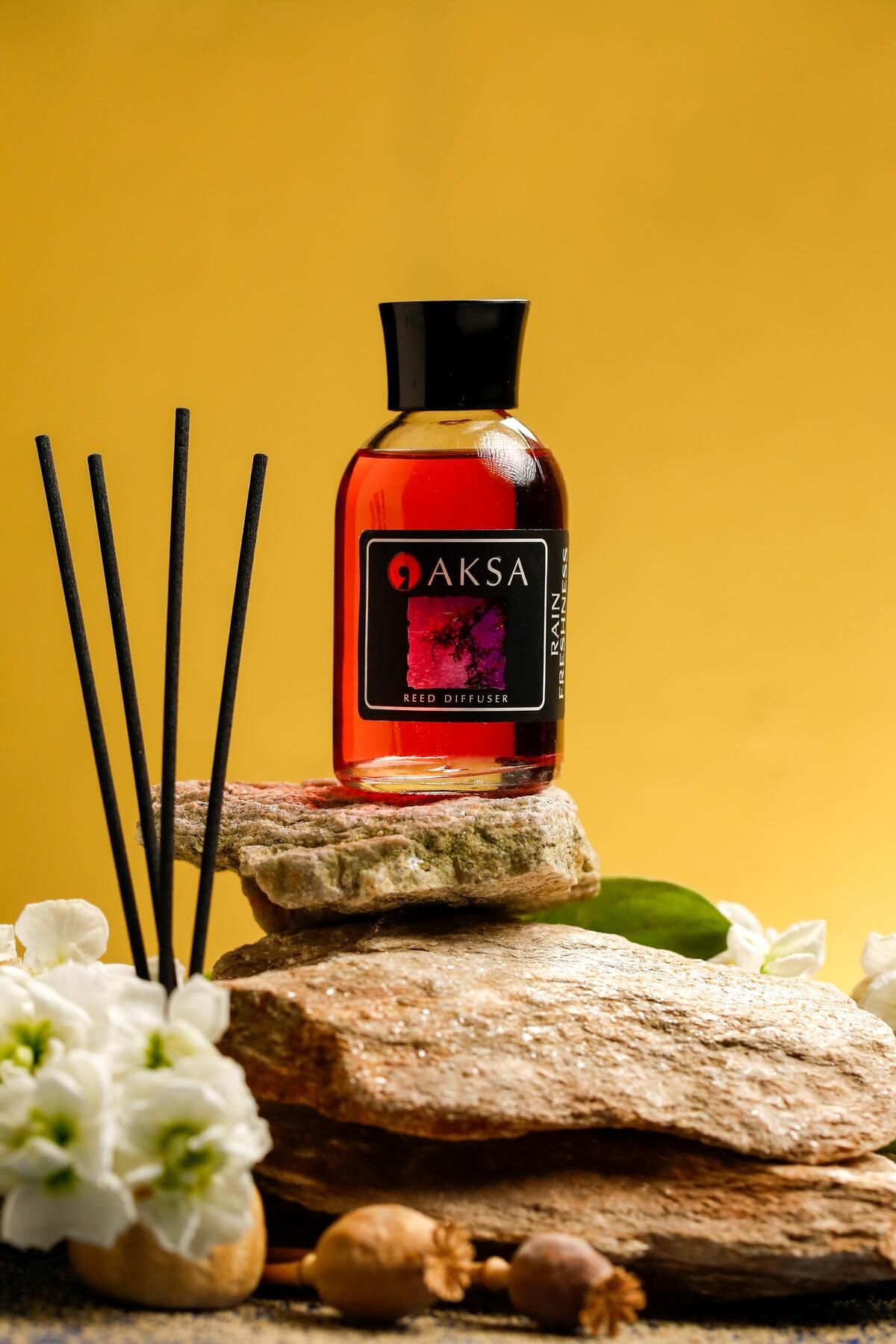 AKSA ESANS Bambu"Yağmur Ferahlığı"Çubuklu Oda Kokusu 100 ml