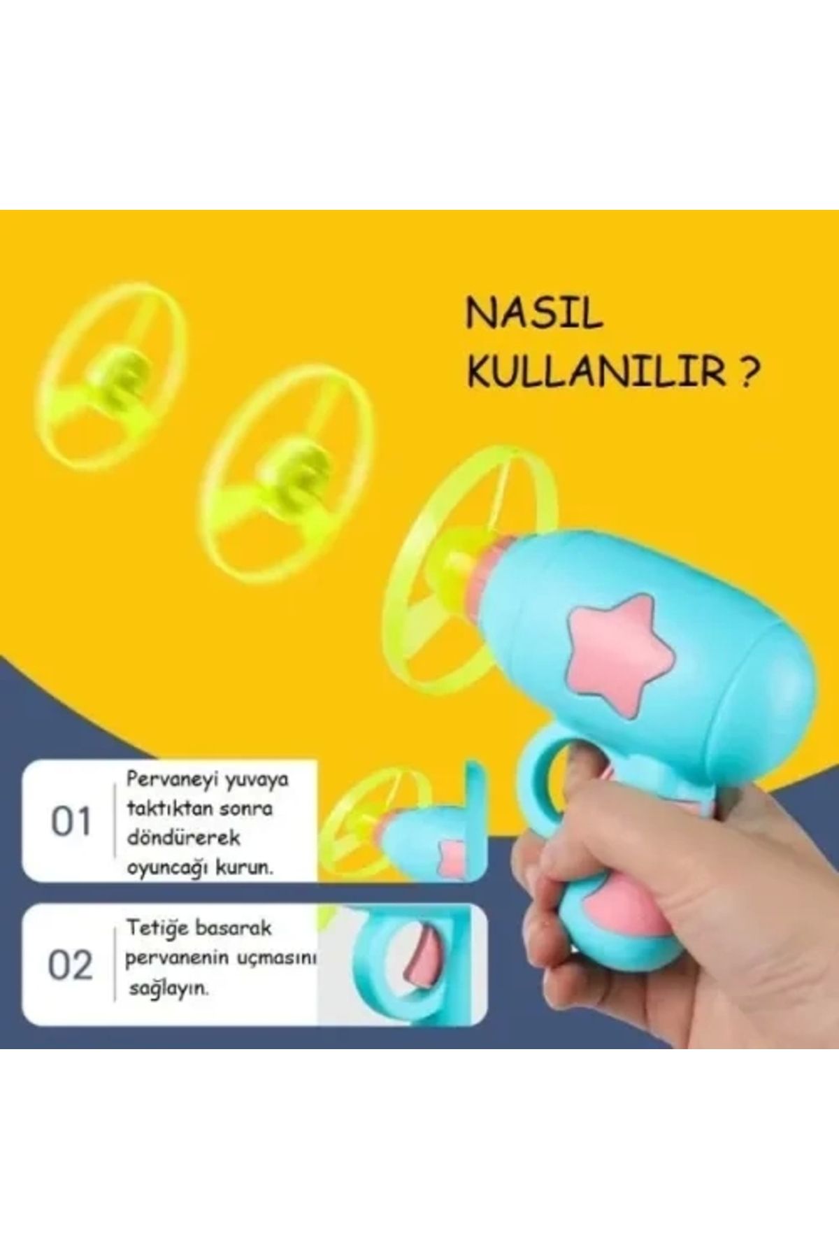 PRATİKOBA Işıklı Uçan Pervane Oyuncak