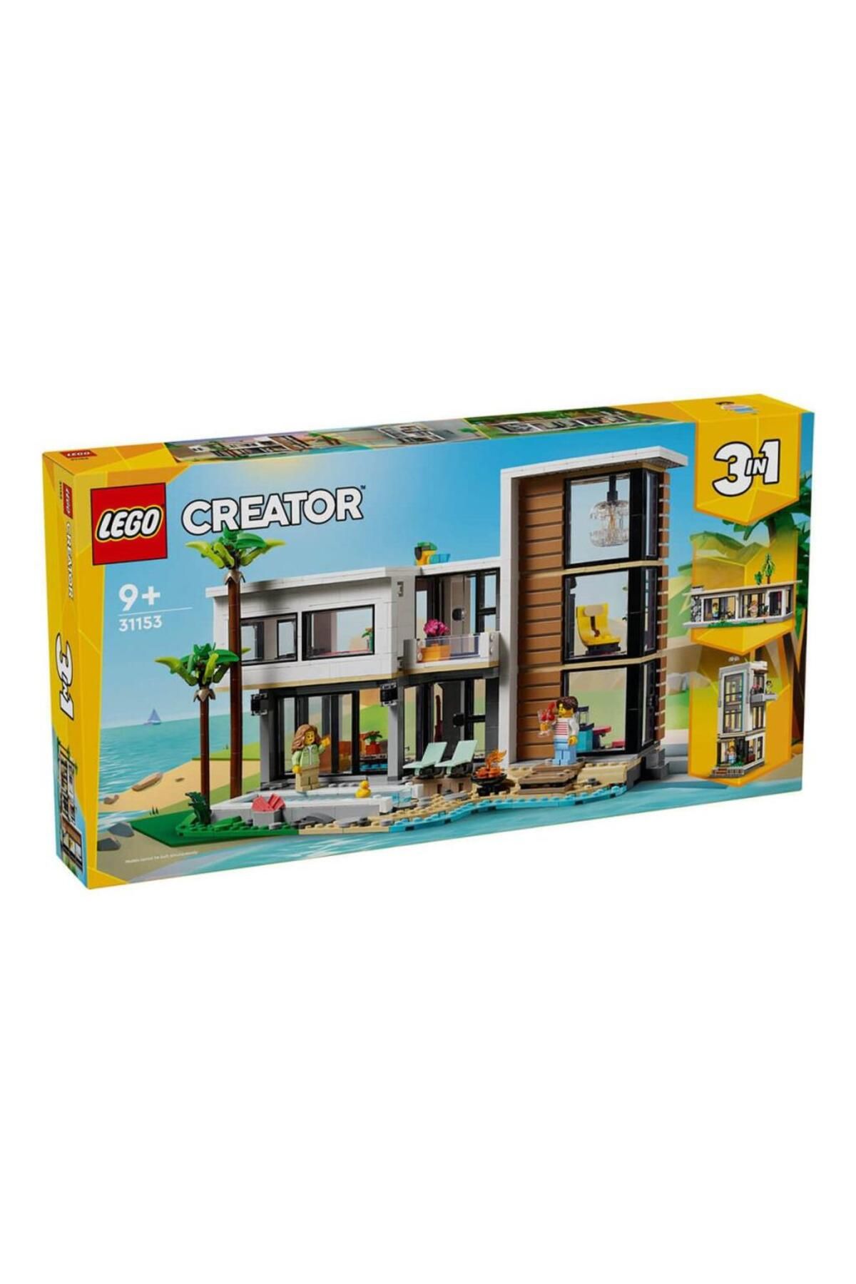 Skygo 31153 Lego Creator 3ü1 arada Modern Ev 939 parça +9 yaş
