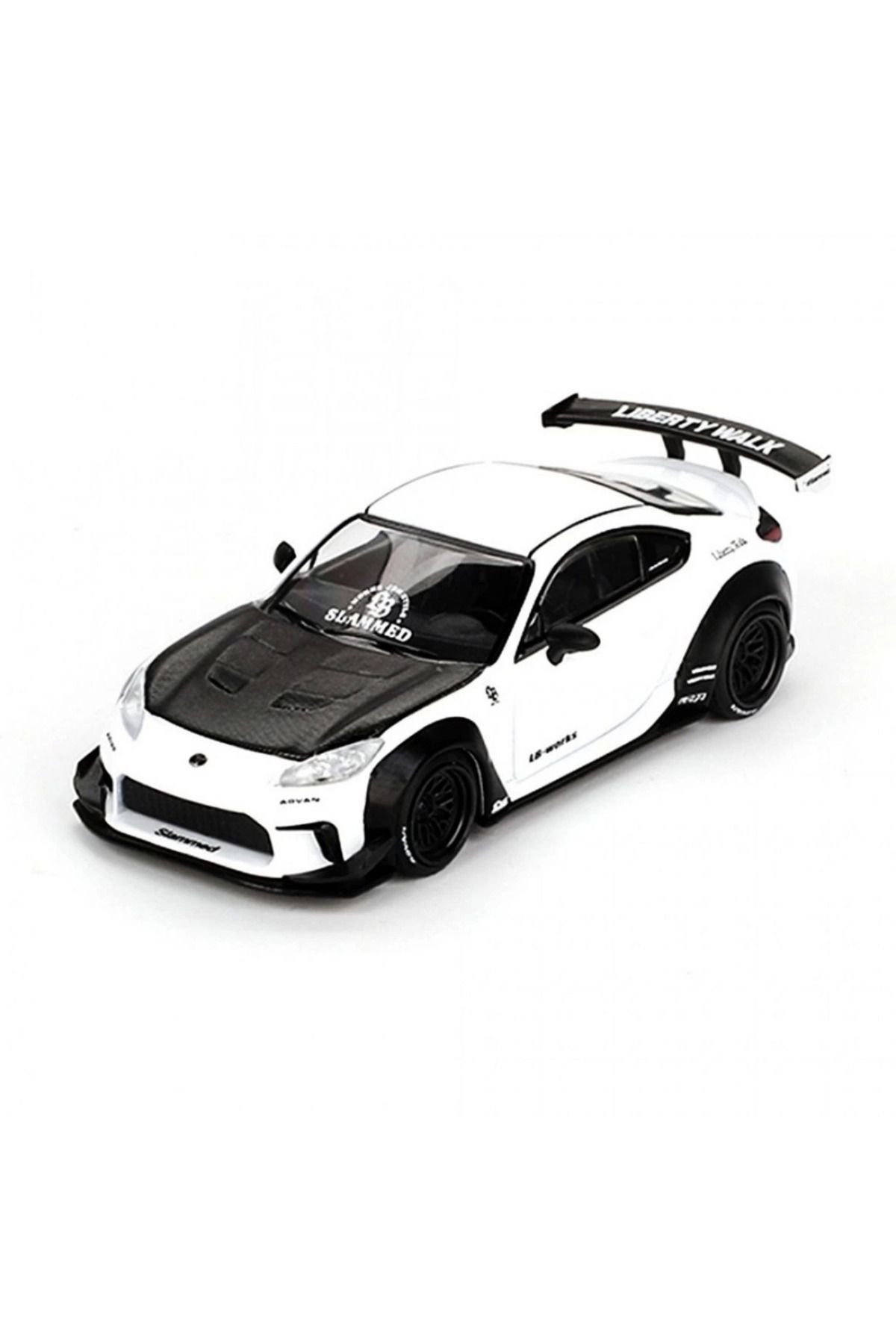 TOYFEST Mini GT 1/64 Toyota GR86 LB Nation White MGT00769