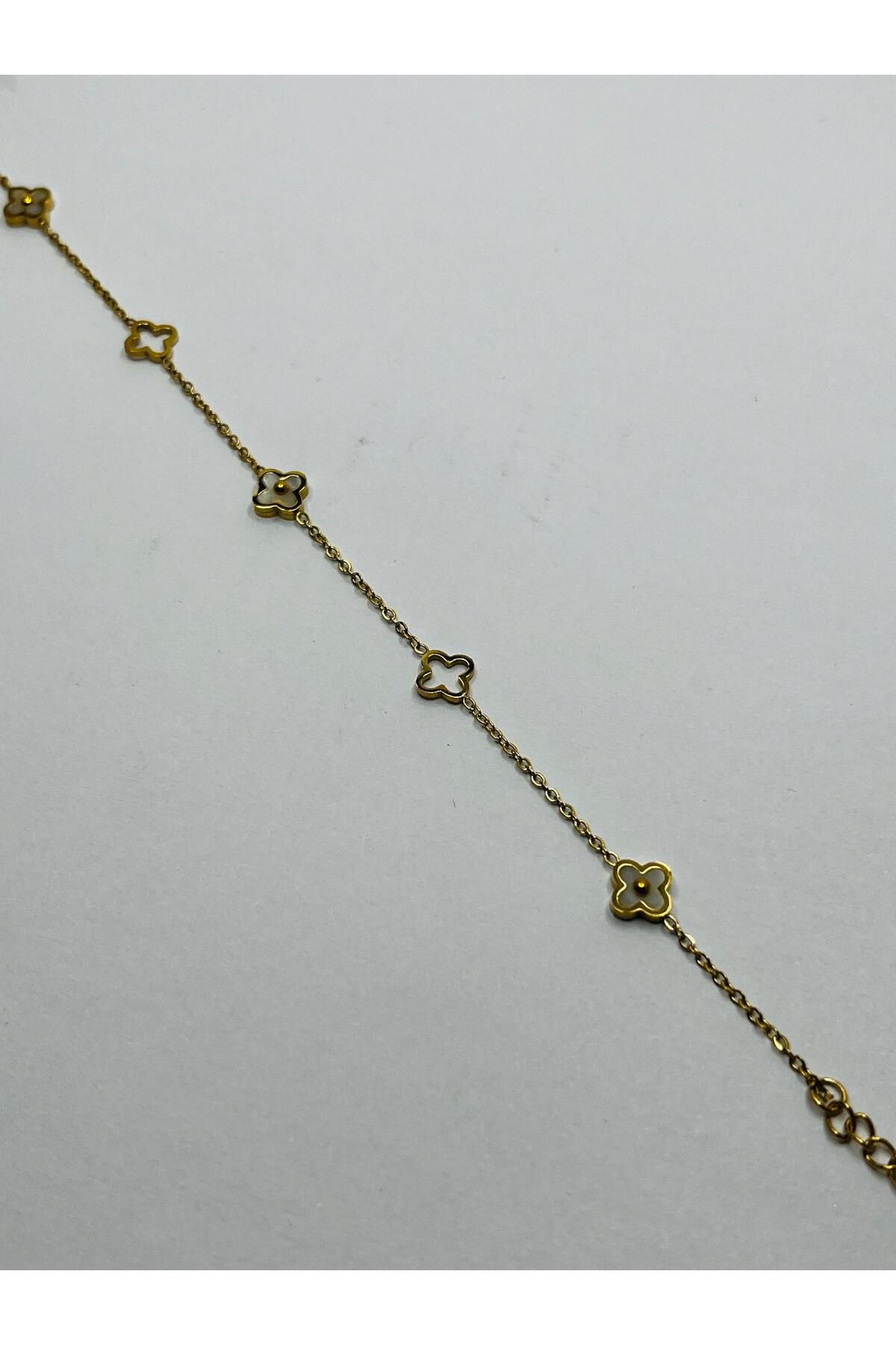 ASİN ACCESSORİES Van Cleef Halhal - Çelik Halhal