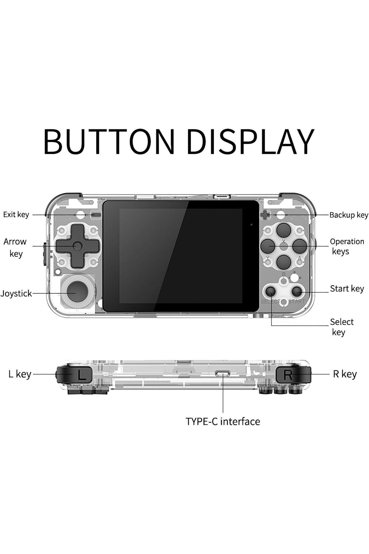 fulina-Multifunctional Game Console, Two Tf Card Slots, With 3.5mm USB Port, Play a Variety of Games 4