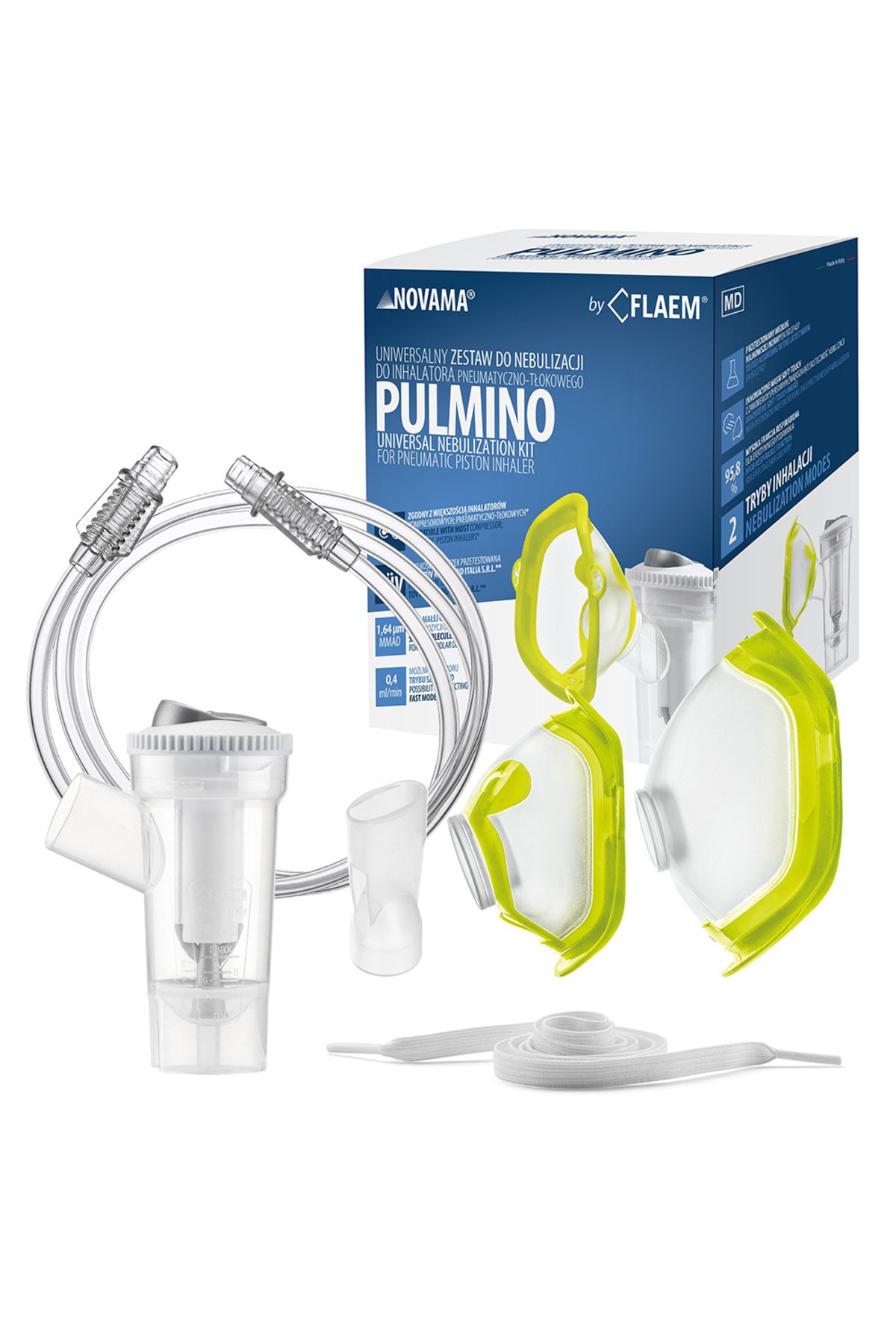 Novama-Pulmino Universal Accessory Kit, For Aerosol Devices With Compressor 3