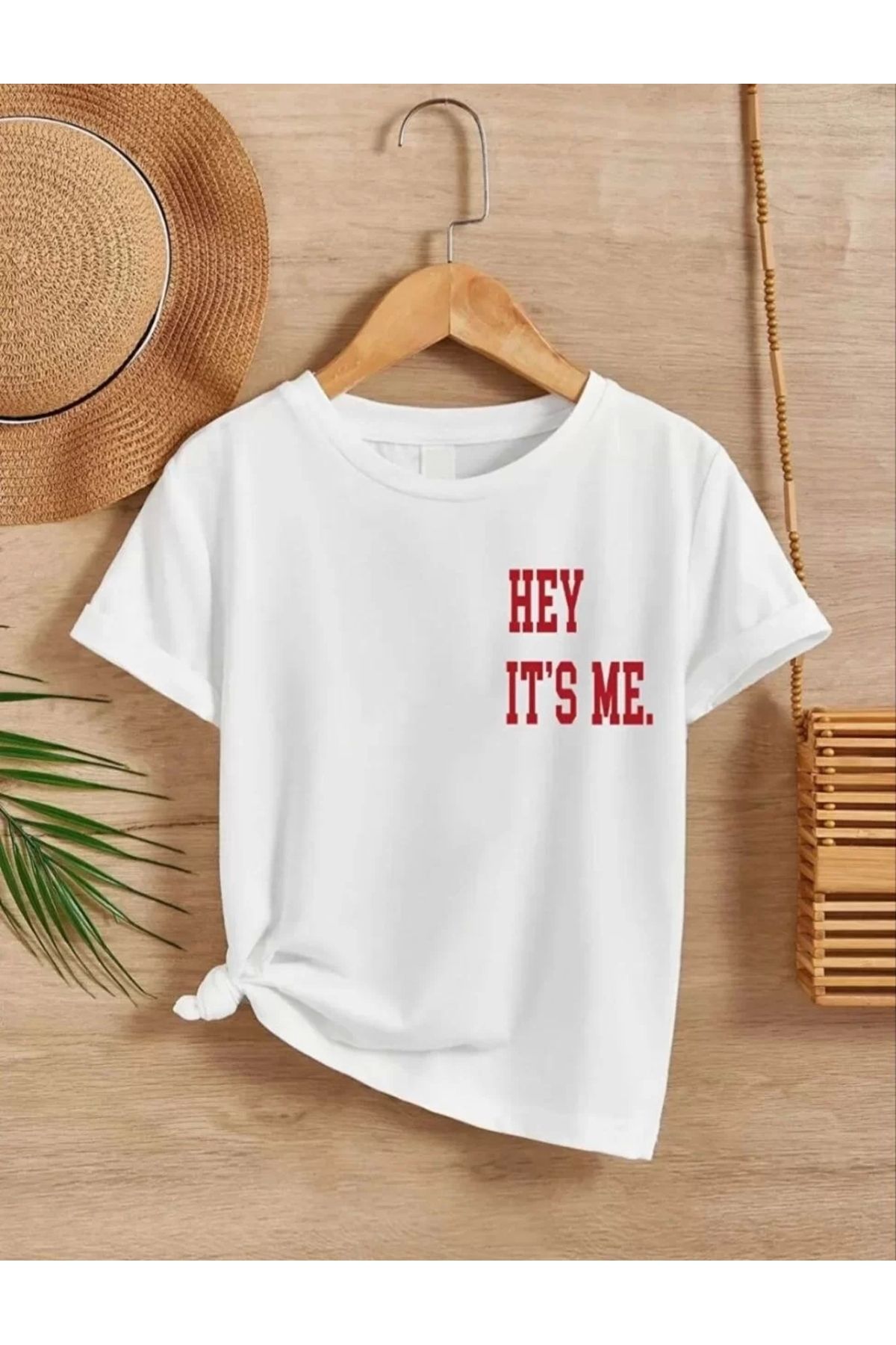 luz&pos Çocuk Unisex Baskılı T-Shirt - Beyaz