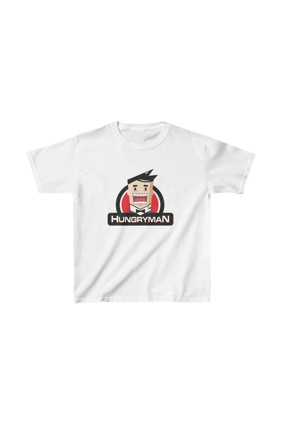 luz&pos Unisex Çocuk Baskılı T-Shirt - Beyaz
