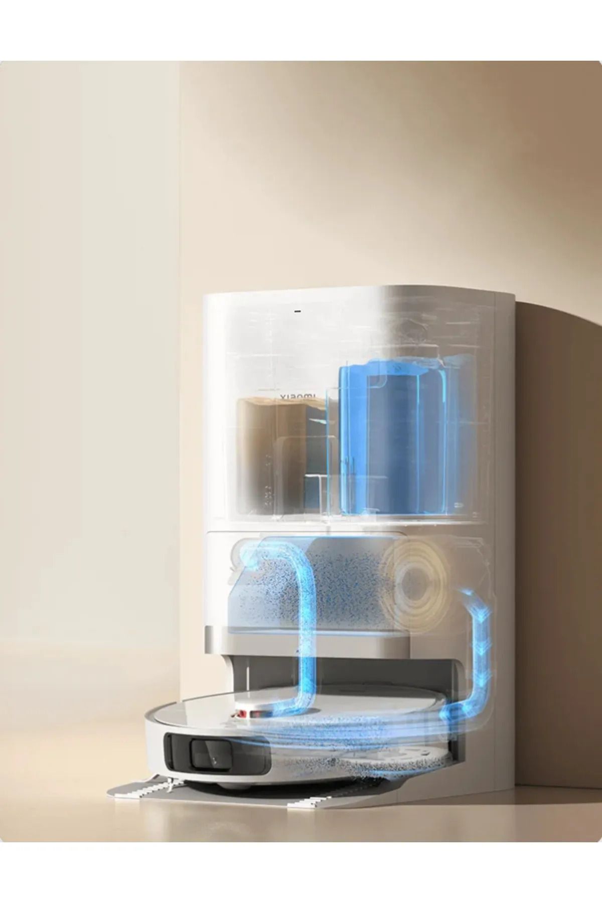 Xiaomi Yeni Premium Robot Süpürge - 6000Pa Ultra Güç - LDS Lazer Navigasyonu - Yeni Nesil Teknoloji