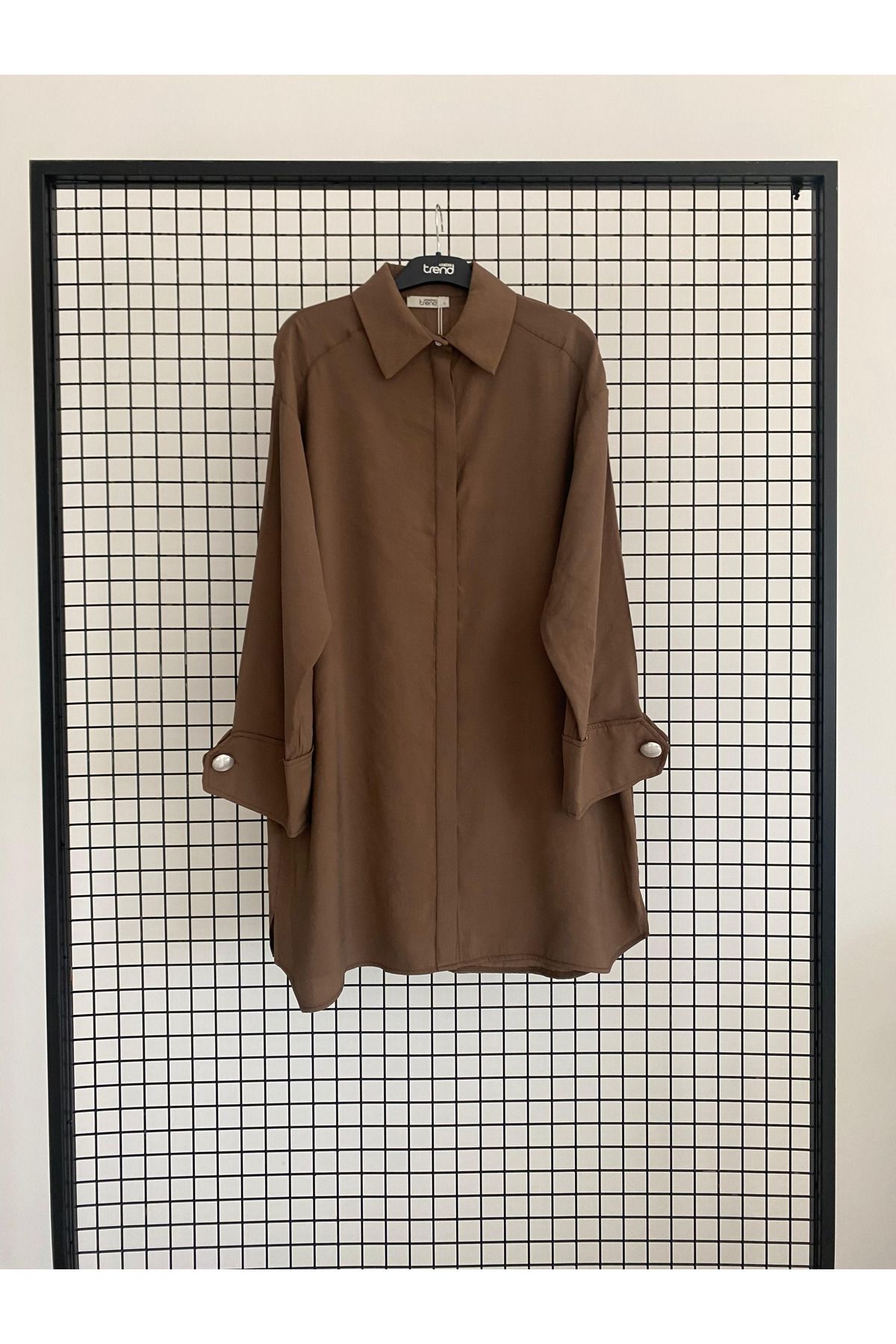 Armine Trend Gizli Düğmeli Tunik MODAAYKA 25DSB4106