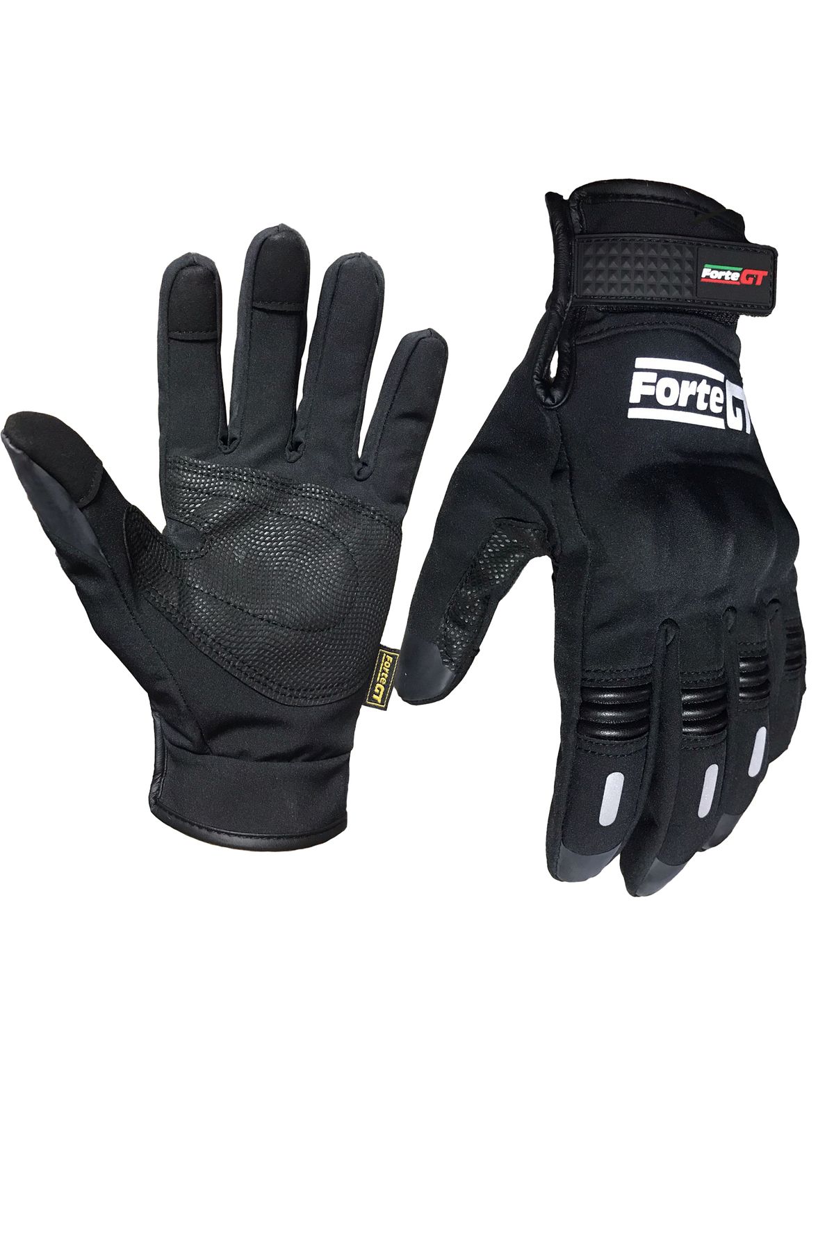 Forte GT 07 Korumalı Motosiklet Eldiveni Siyah Kadın