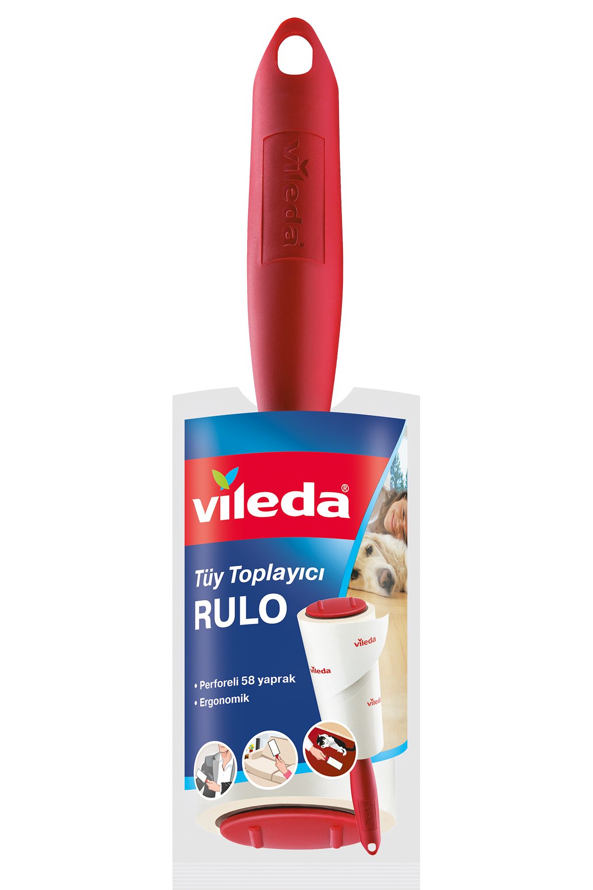 Vileda-58 Sheets Perforated Feather Collector Roll 1