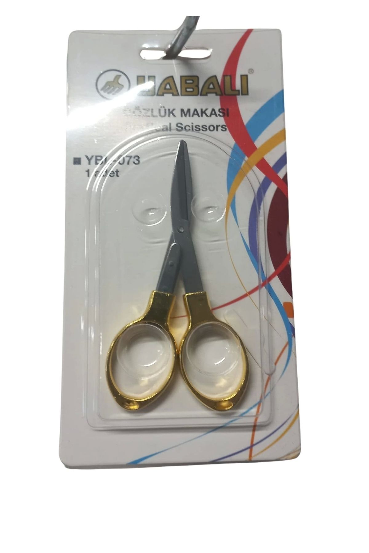 P Parla Gözlük Makası YBL-073 Altın Model 4