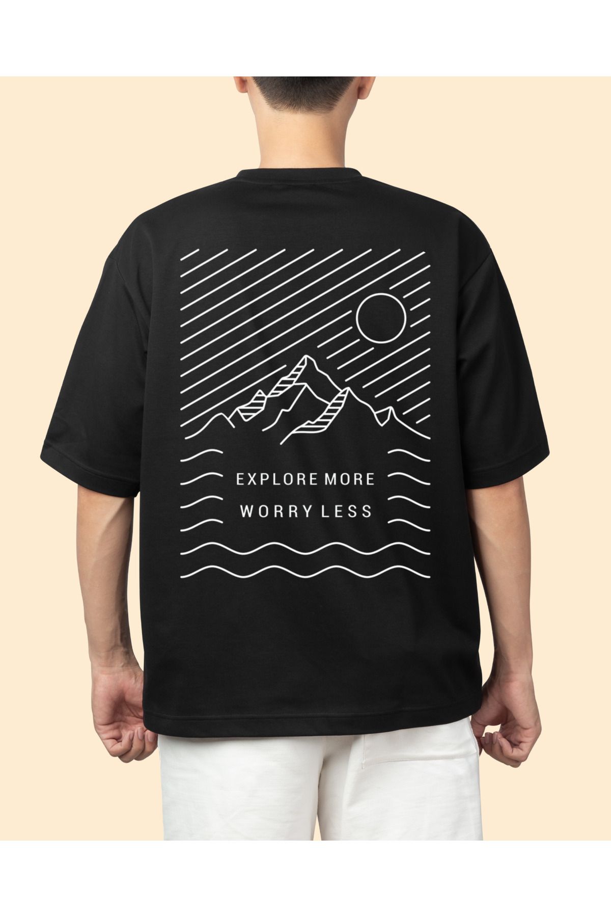 DAĞ TEKSTİL EXPLORE MORE Oversize T-shirt
