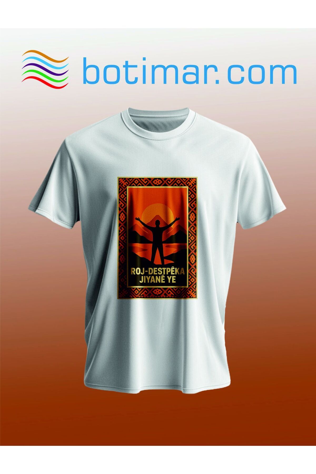 botimar KÜRTÇE TASARIM T-SHIRT-xl