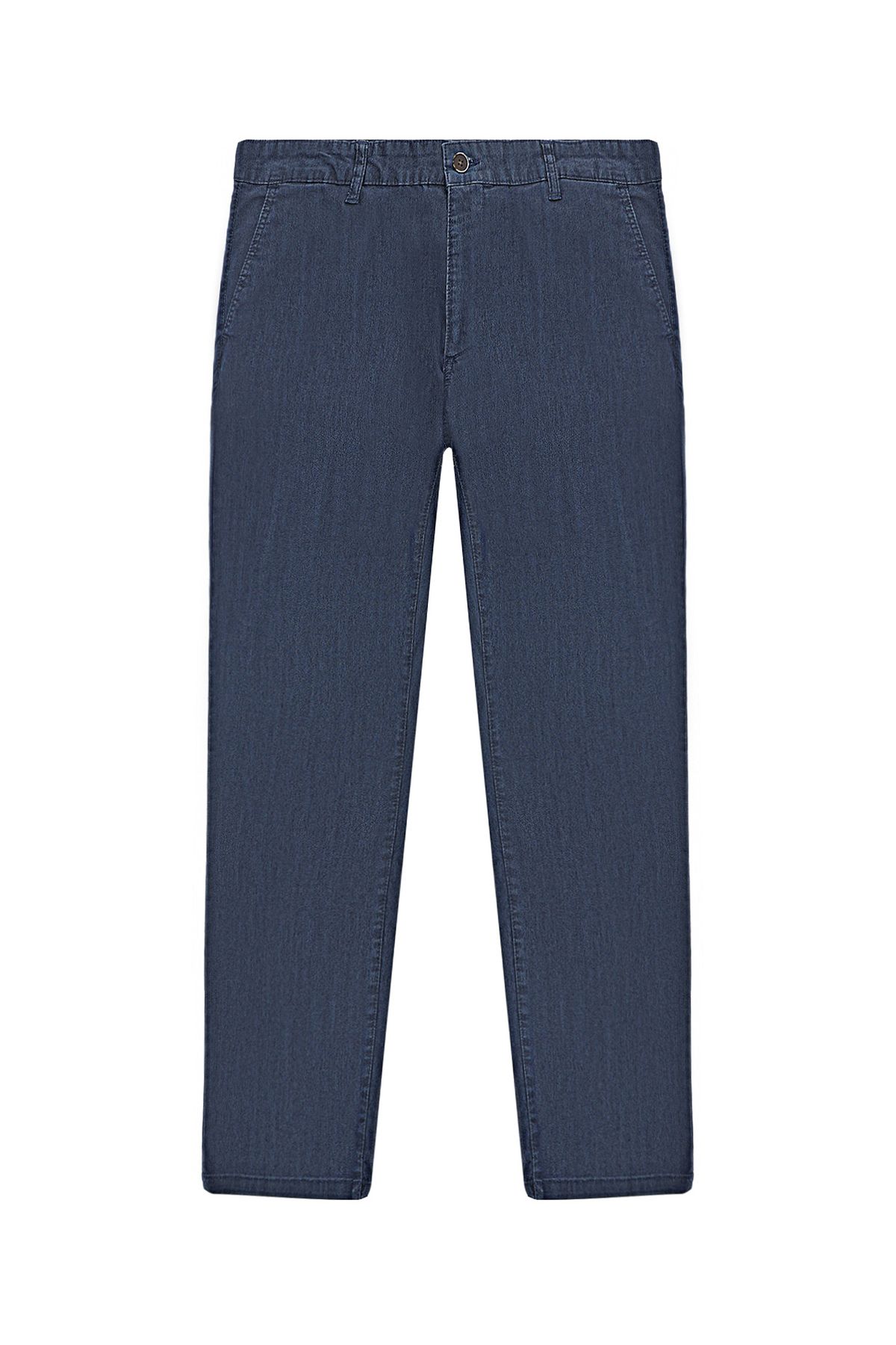 Kiğılı Relax Fit Rahat Kesim Denim Look Pantolon