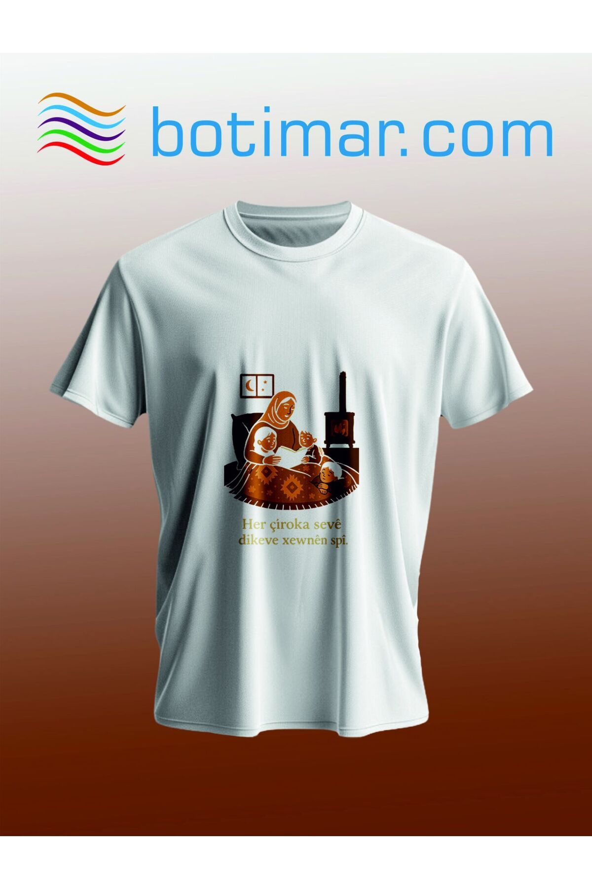 botimar KÜRTÇE TASARIM T-SHIRT-m