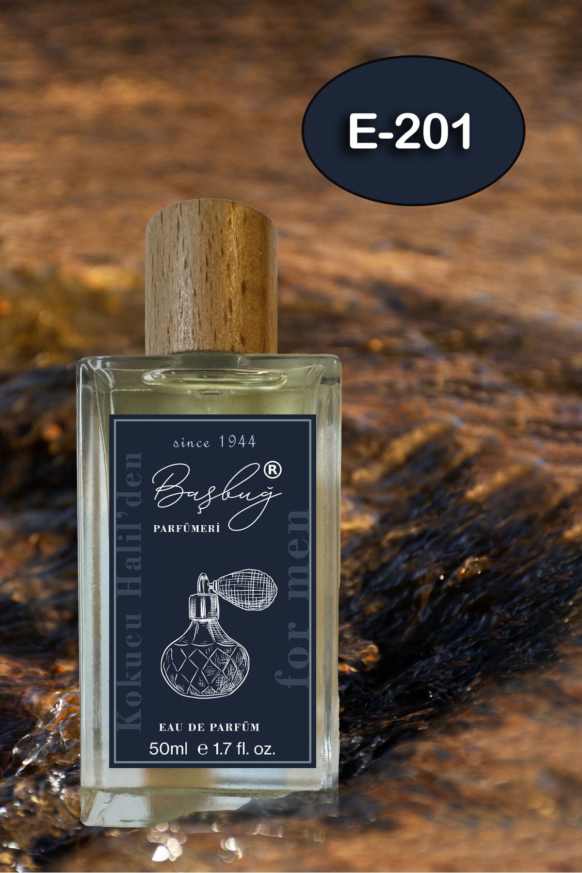 BAŞBUĞ KOZMETİK Erkek Parfümü E201 50 Ml EDP Parfume