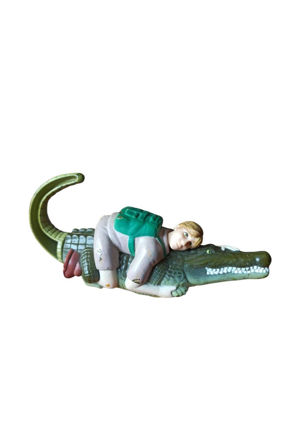 Hureggo vintage The Crocodile Hunter (Timsah Avcısı / Steve Irwin) figür oyuncak & 12 cm