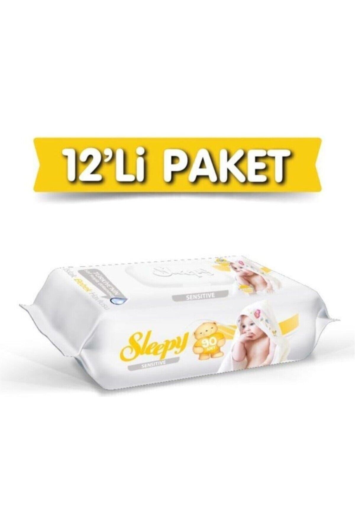 Sleepy Sensitive Islak Havlu 12x90'lı 1080 Yaprak