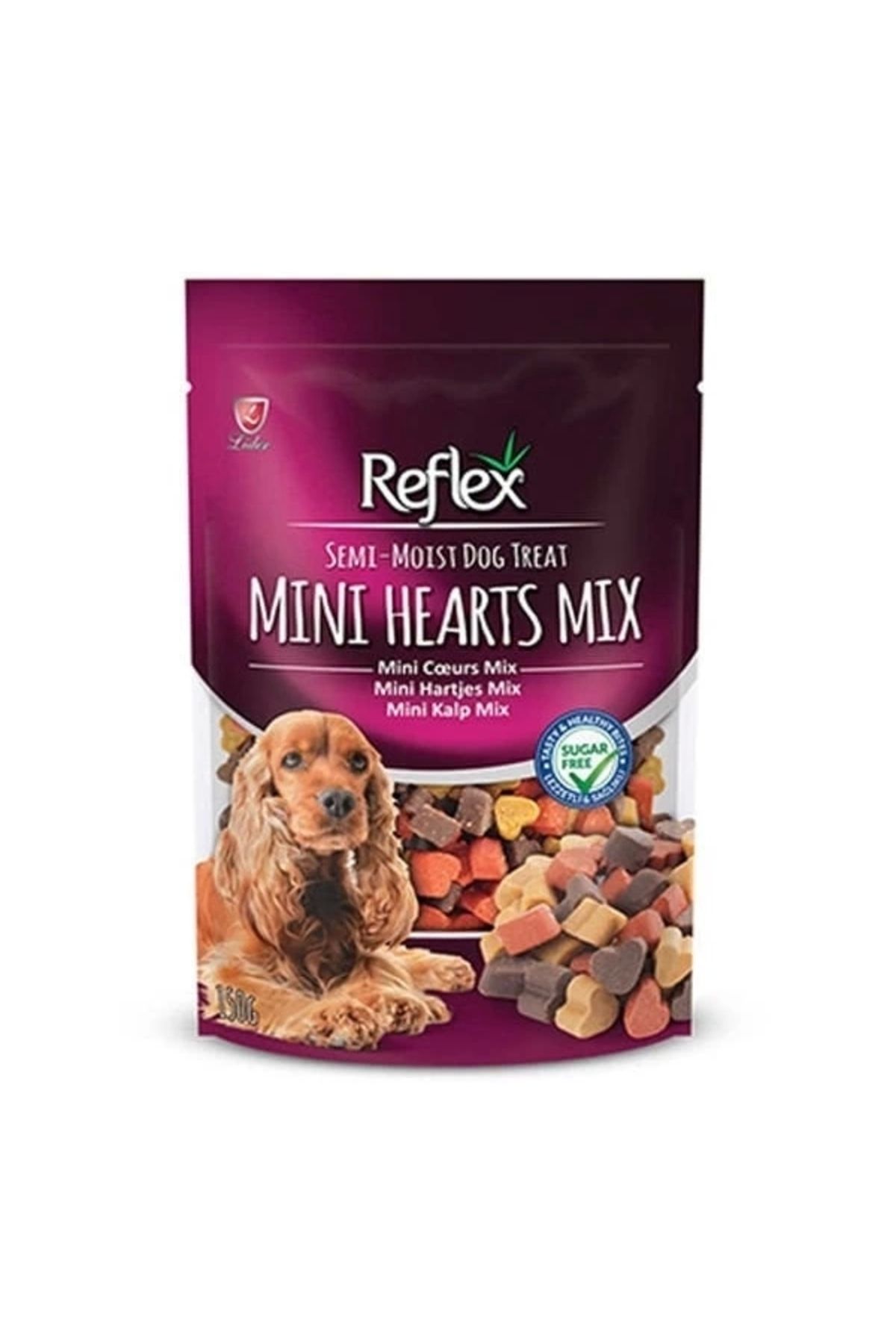 Reflex Semi Moist Mini Kalp Mix Köpek Ödül Maması 150 gr
