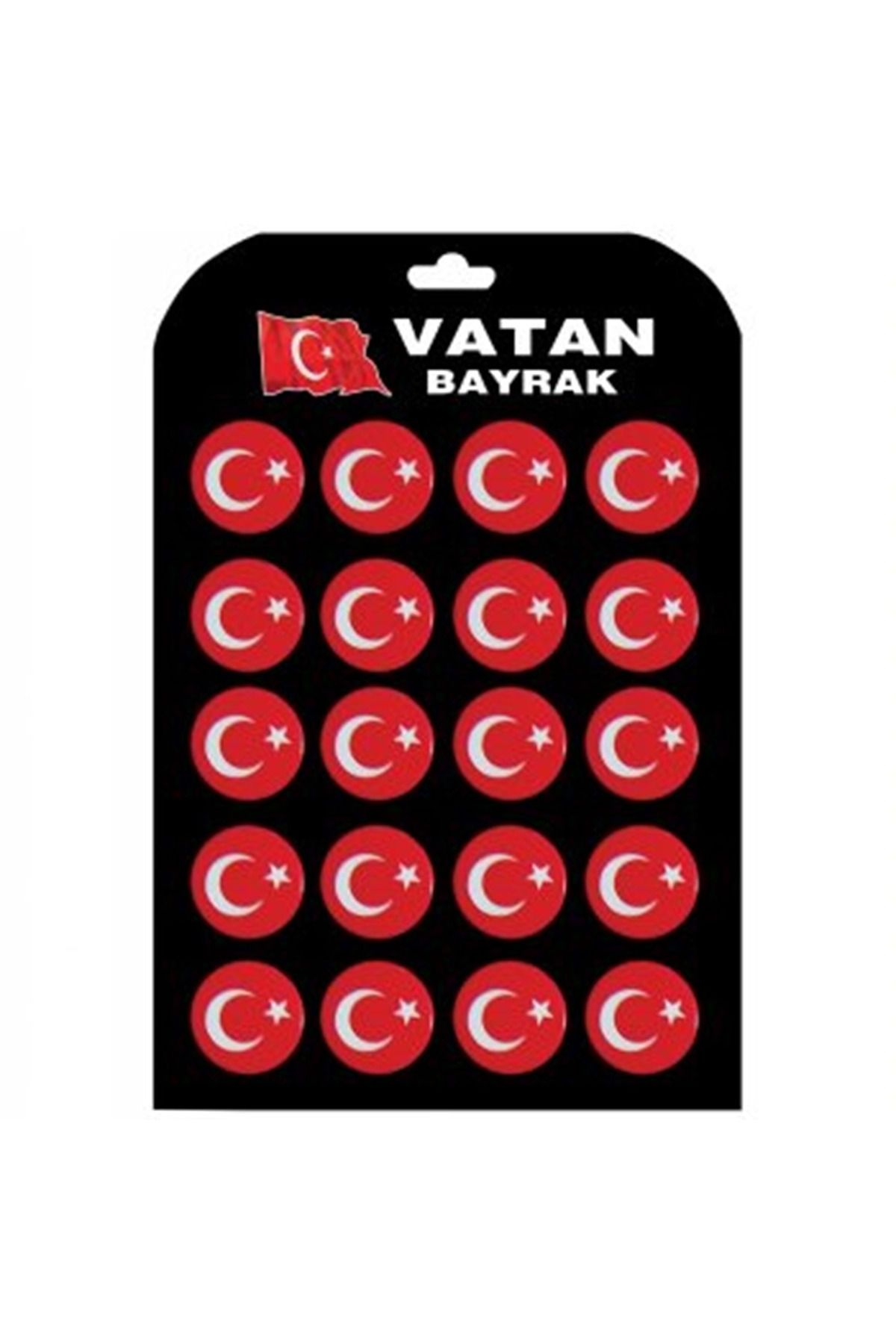 Vatan Çanta Rozeti Vt653 (20 Li Paket)