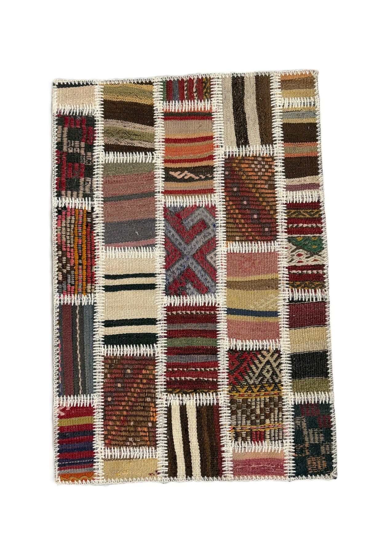 1001Rugs Patchwork El Kilim 60 x 90