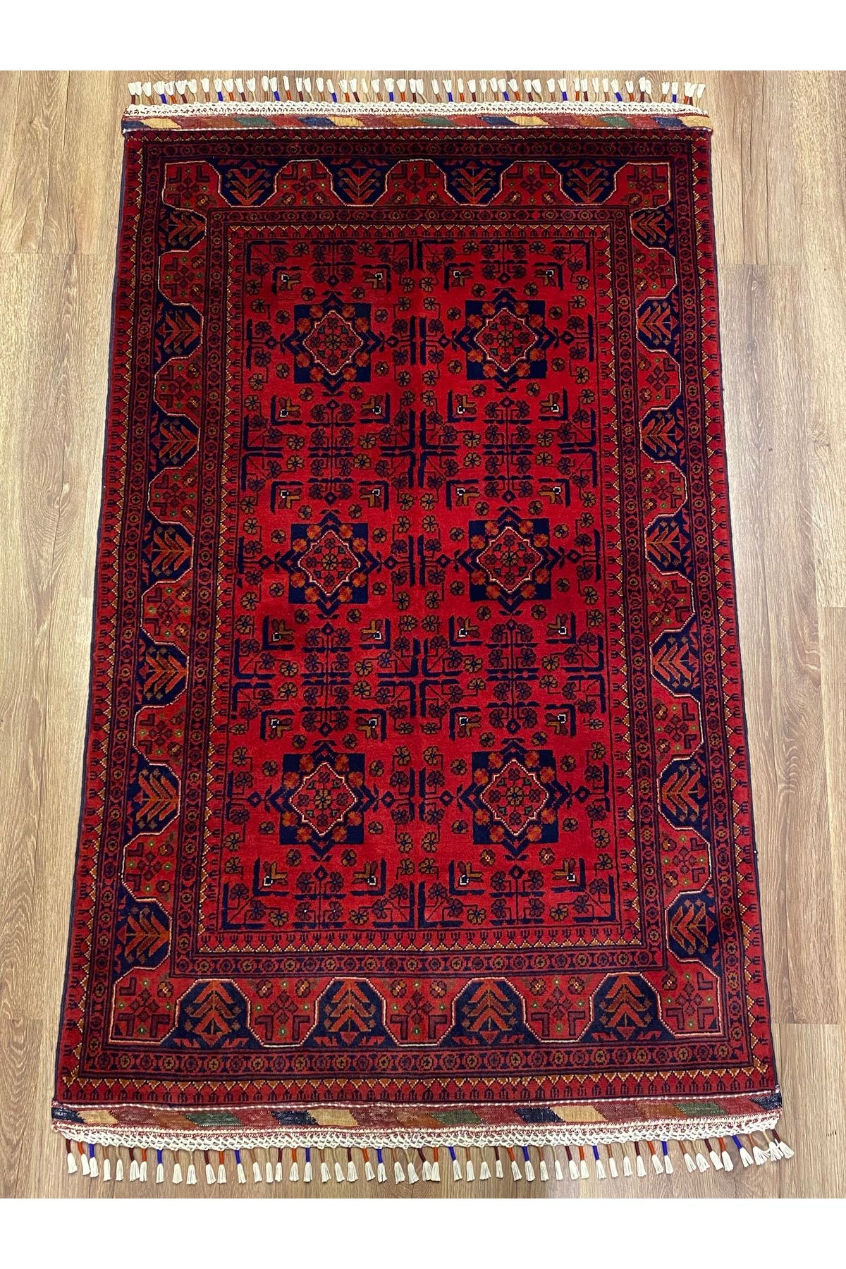 fethiyehalıkilim El Dokuma Afgan Bilecik Halısı –%100 Yün %100 El Dokuma Naturel Dekoratif Halı El İşi Özgün Tasarım
