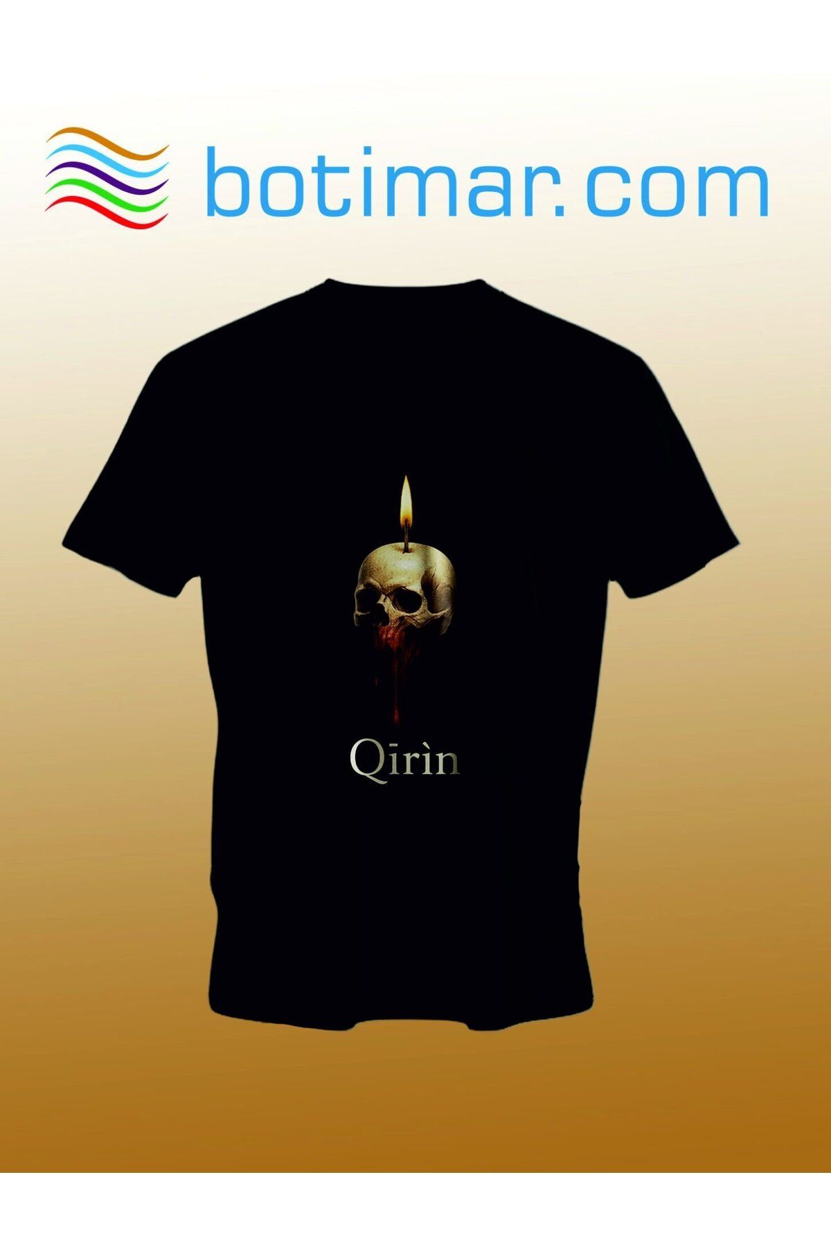 botimar QİRİN BASKILI KÜRTÇE T-SHIRT-l