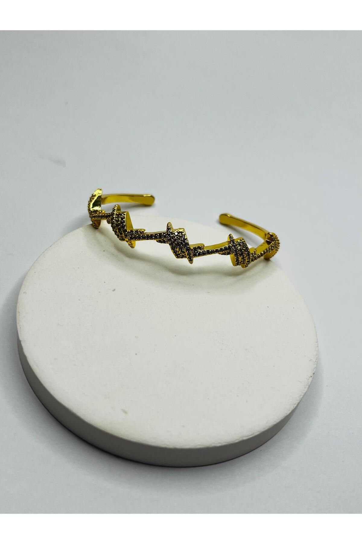 ASİN ACCESSORİES Diken Model Yarım Kelepçe - Çelik Kelepçe