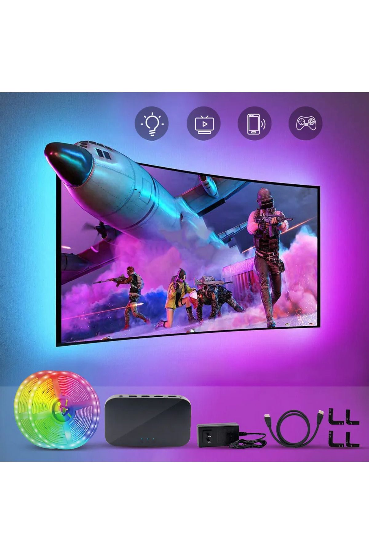 Smart Life Smart Hue Play HDMI Sync Box & Ambiyans ledi