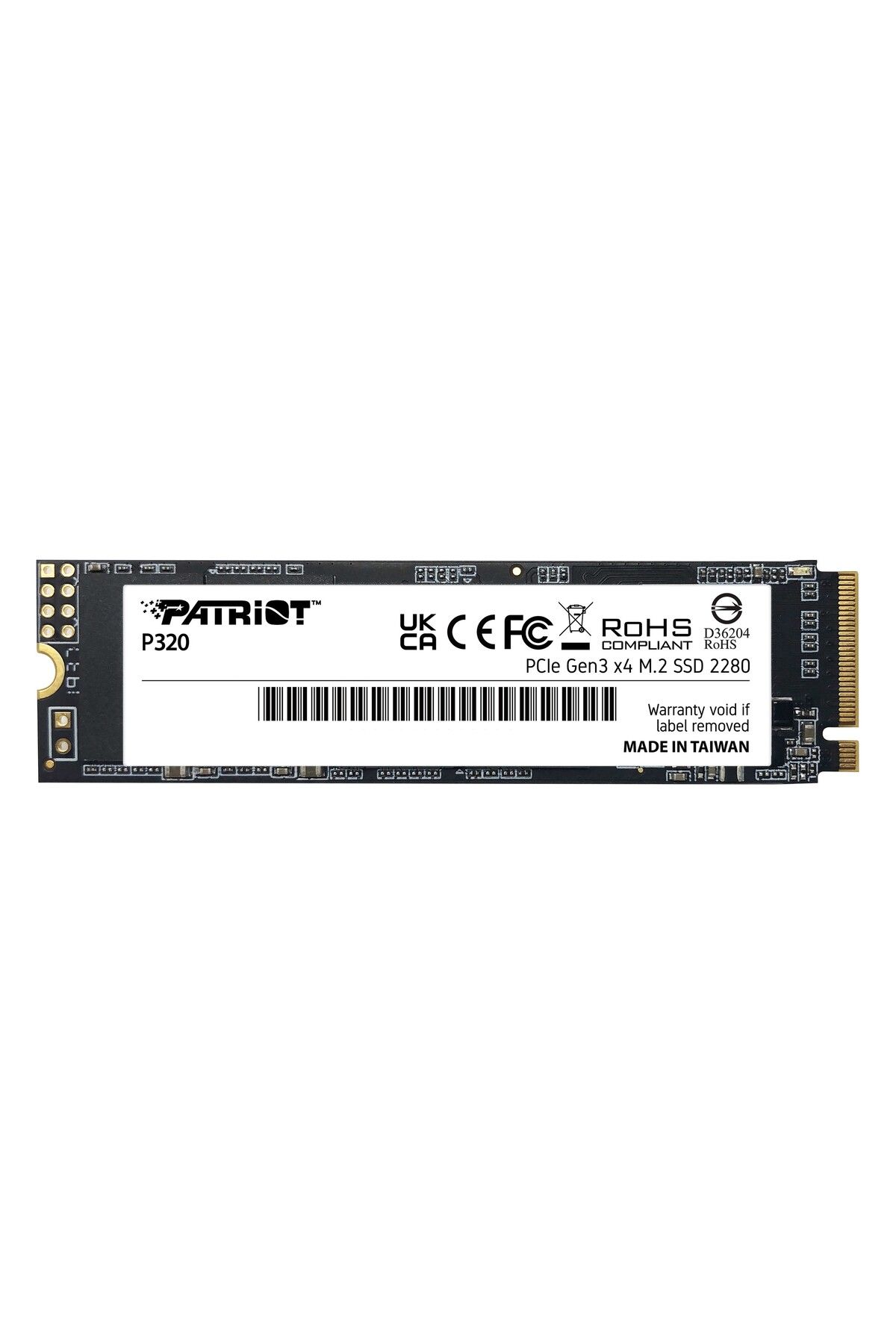 Patriot P320 P320p2tbm28 2tb (3000/2200MB/S) M.2 2280 Pcıe 3.0 Nvme Ssd