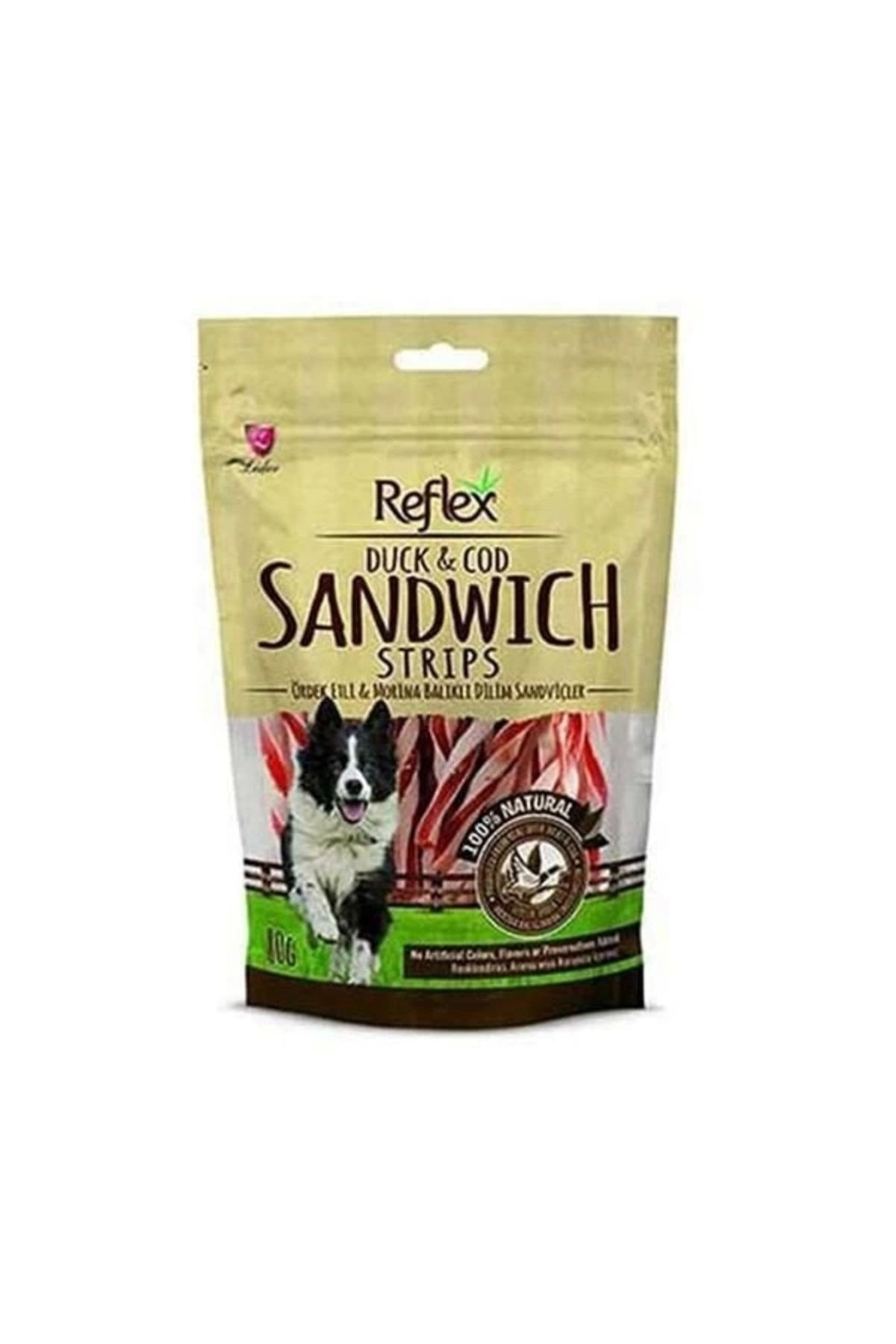 Reflex Ördekli Sandviç Köpek Ödül Maması 80 gr