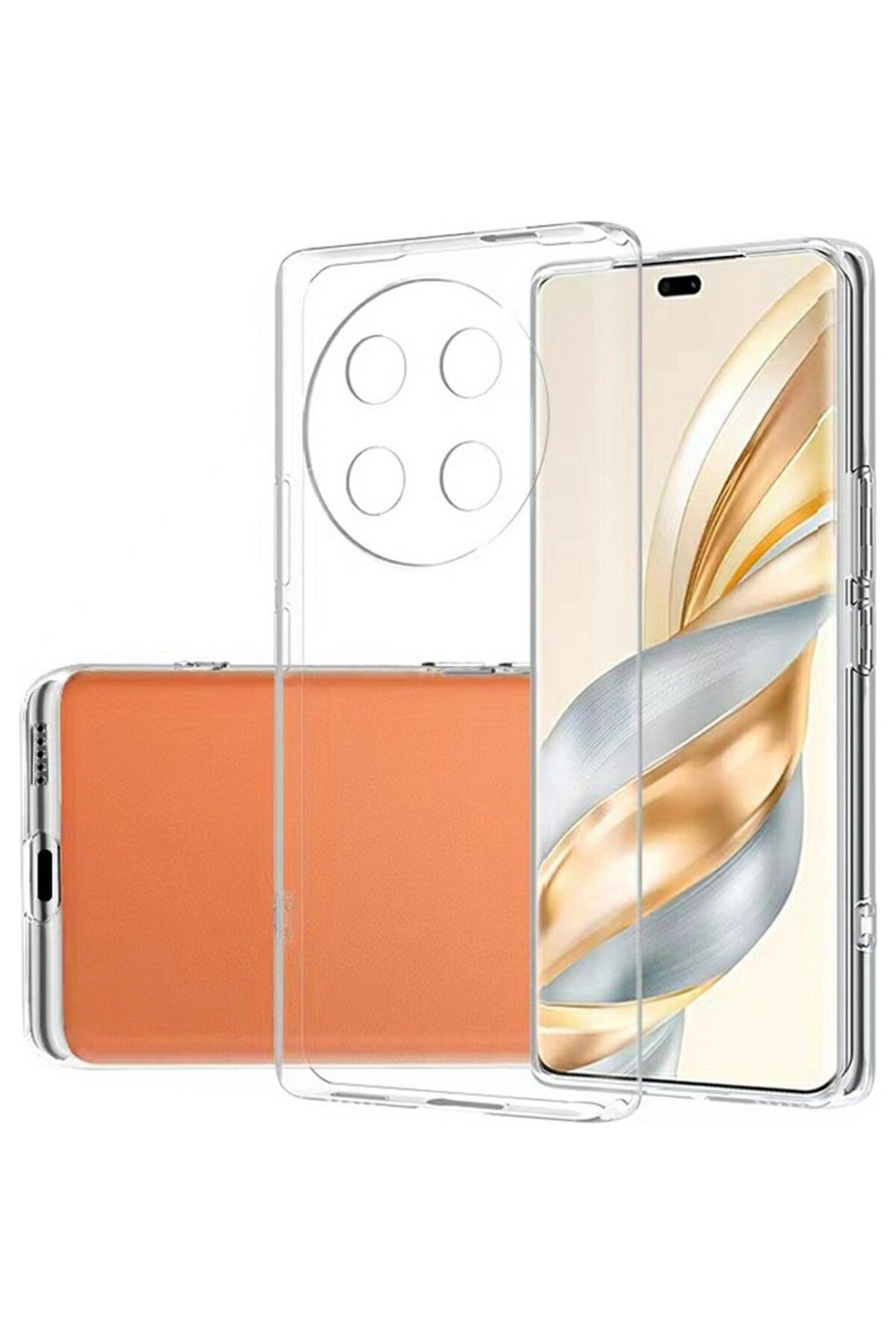 prolysus Honor Magic 7 Lite 5g Kılıf Kamera Korumalı Şeffaf Yumuşak Silikon Kılıf