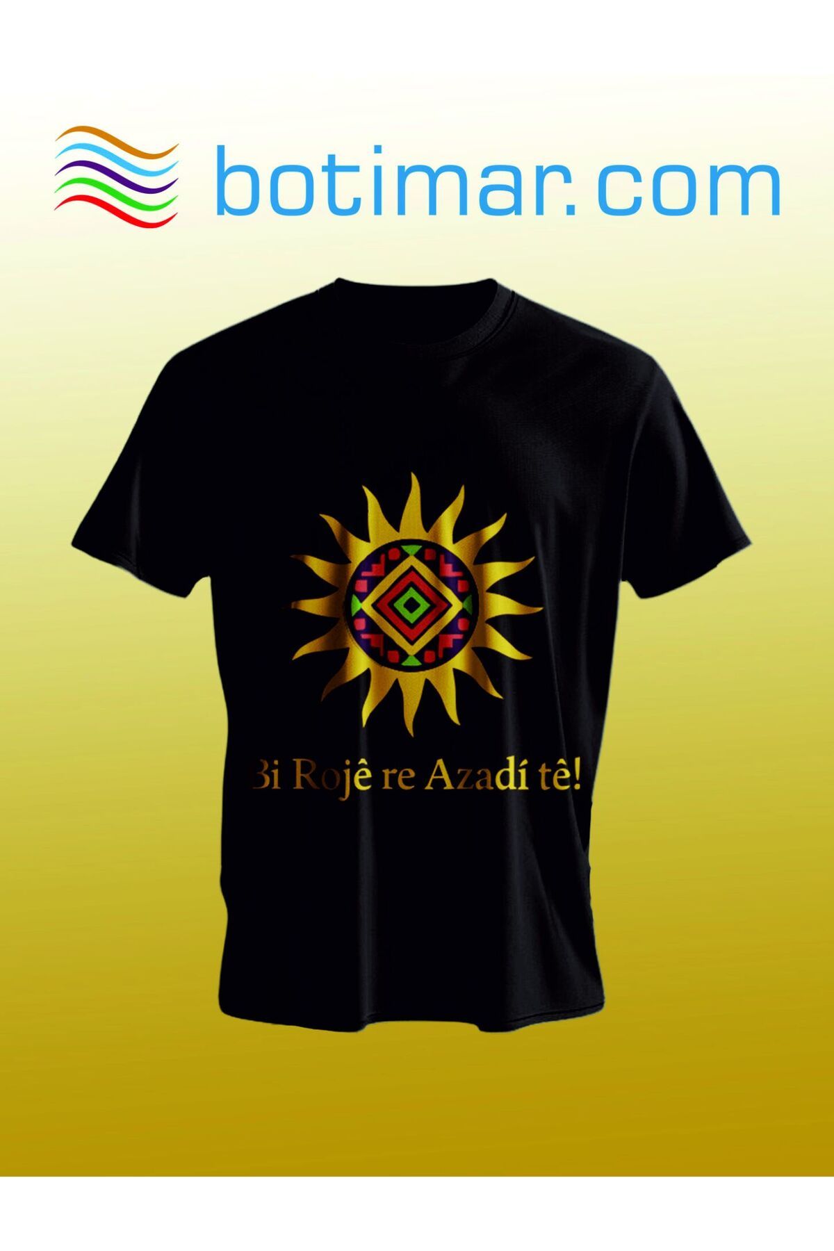 botimar KÜRTÇE TASARIM T-SHIRT-xl