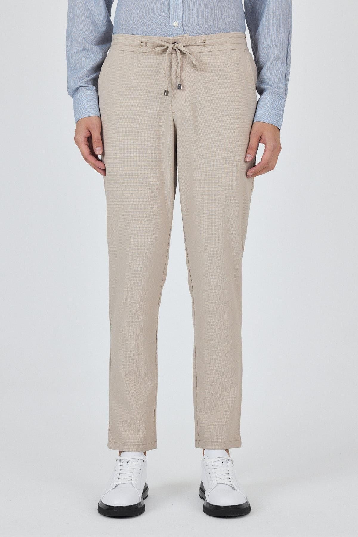 İmza Gri Esnek Lastikli Yandan Cepli Casual Comfort Fit Jogger Pantolon 1003250210