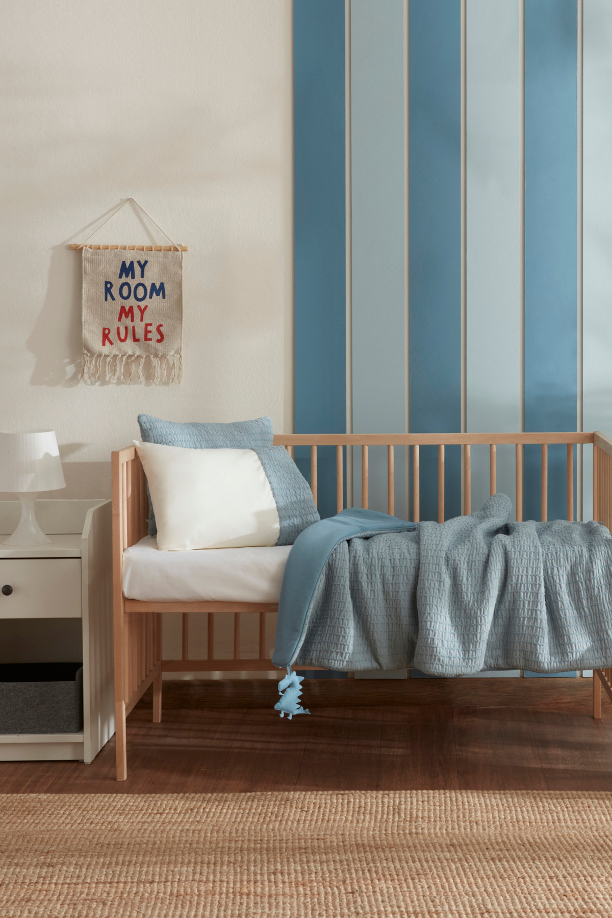 Karaca Home Bebek Harper %100 Pamuk Comfort Set Mavi fotoğrafı 2 (önizleme)