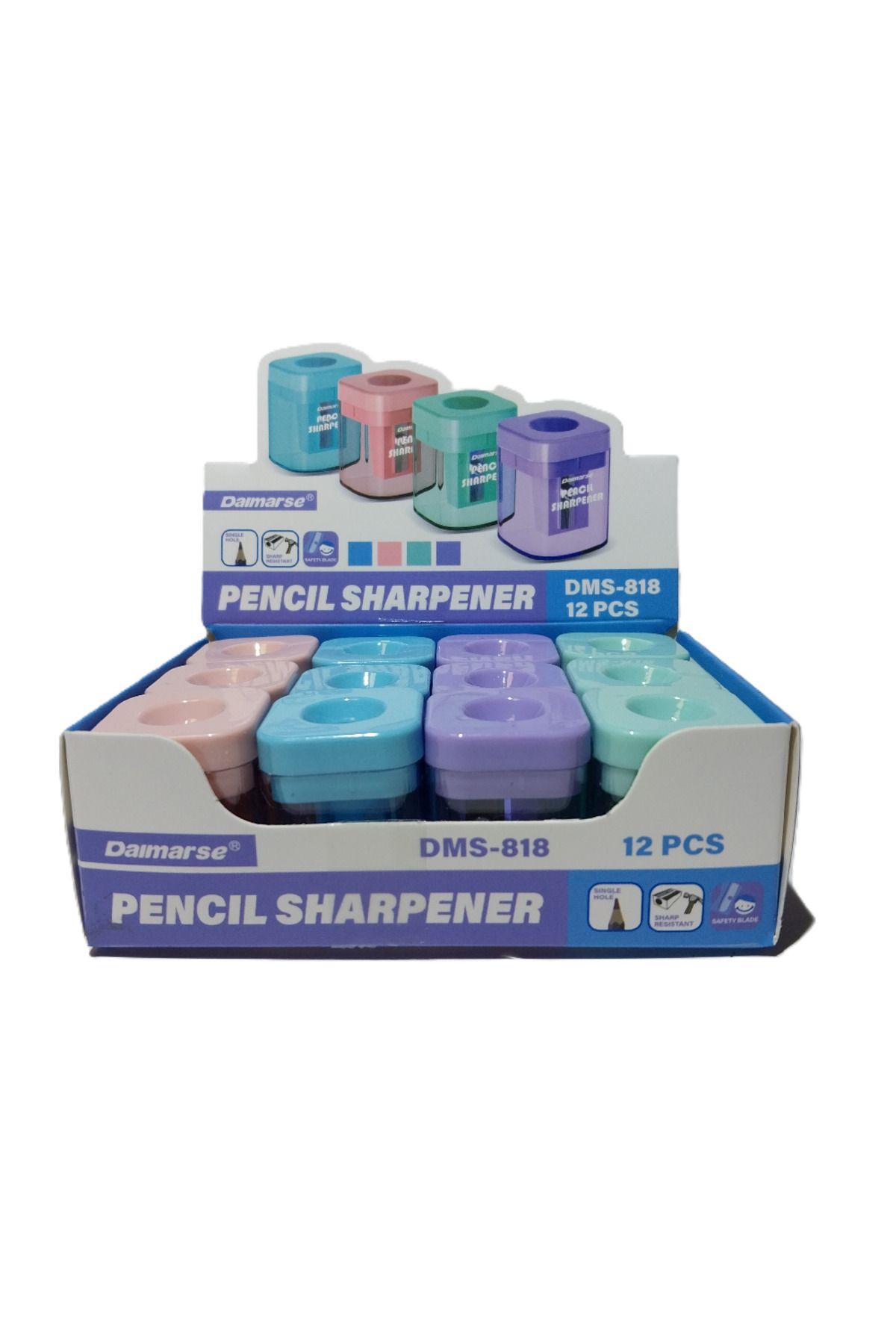 Bafix Kalemtraş Hazneli Daimarse Dms-818 (12 Li Paket)