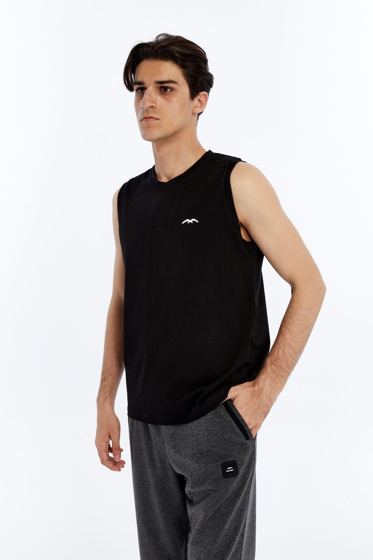 AXXEL ERKEK KOLSUZ T-shirt D805