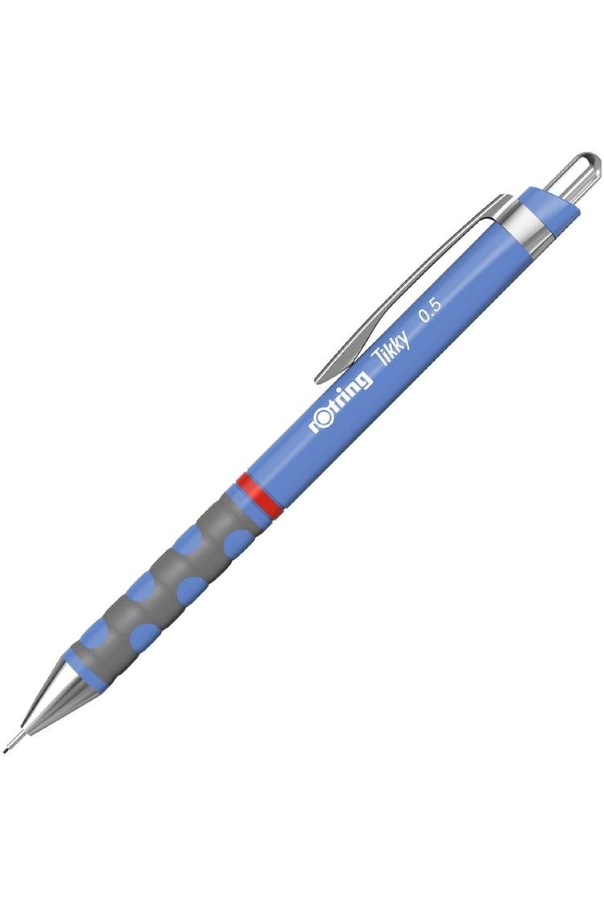 Rotring Versatil Kalem (Mekanik Kurşun Kalem) Tikky Rd Menekşe Mavi 0.5 Mm Ro-2214582 (12 Li Paket)