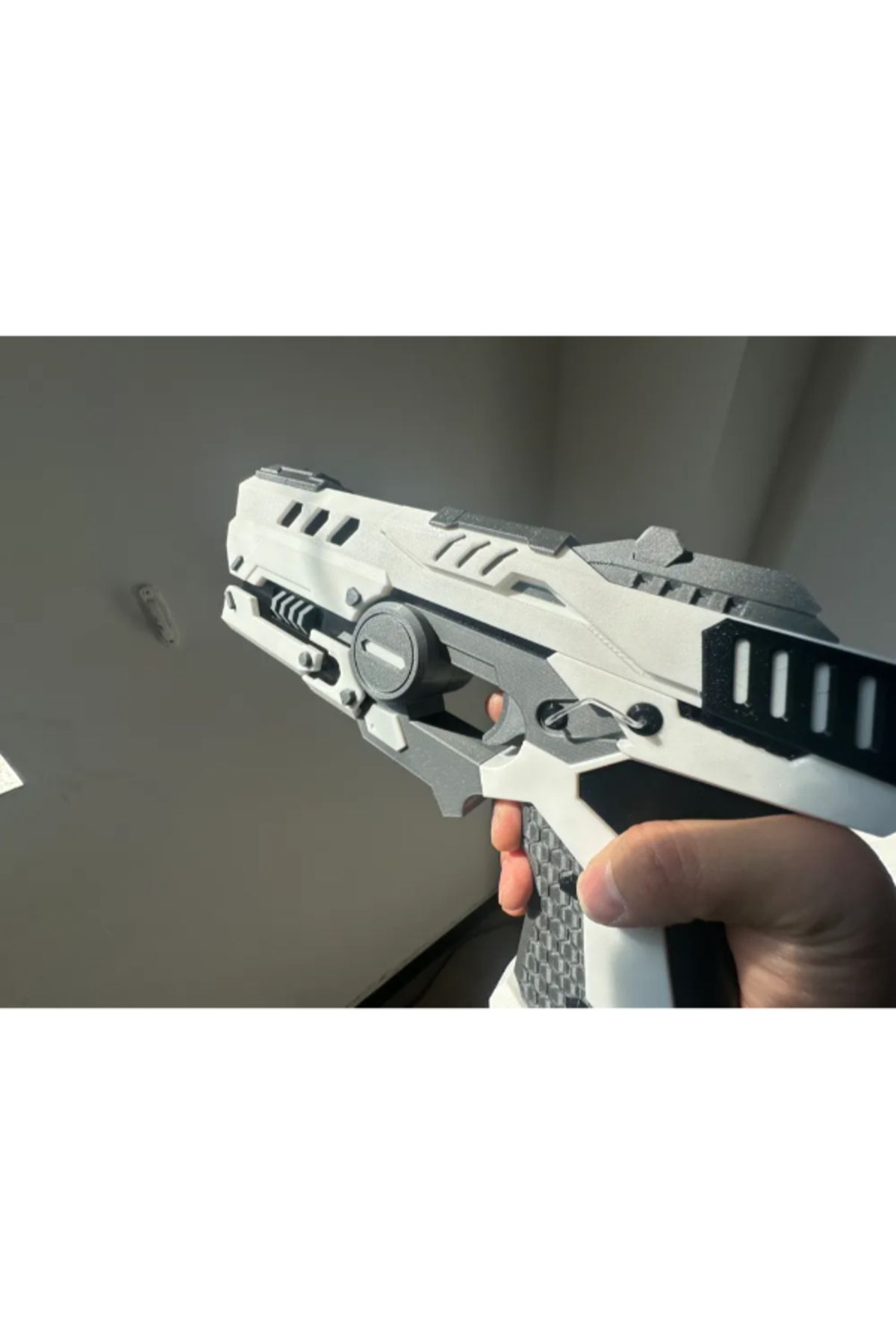 3d model s-Cyberpunk Style Heavy Toy Gun – Decorative Model 3